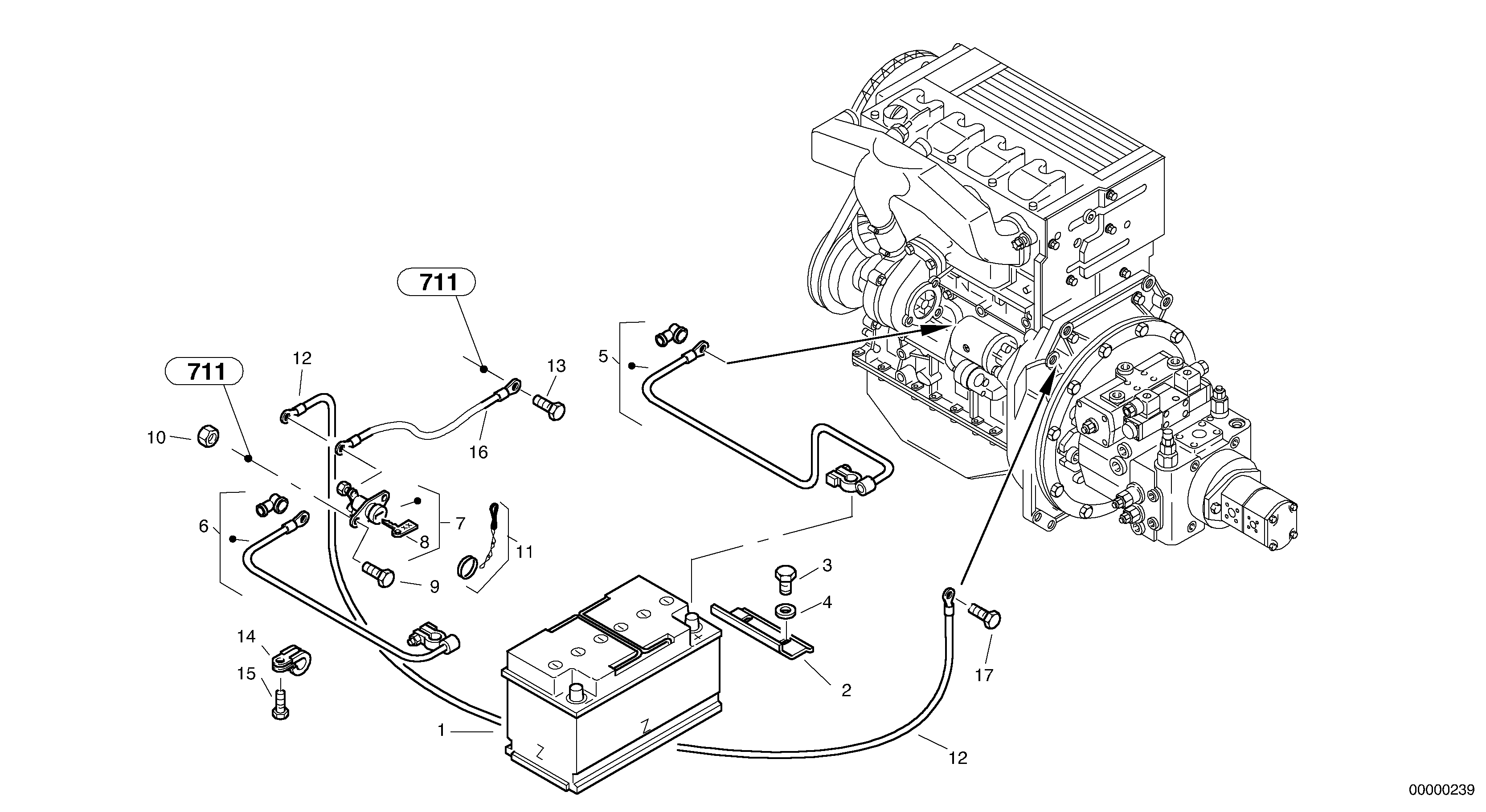 Oil Return Pipe VOE/ZM3987034 VOLVO