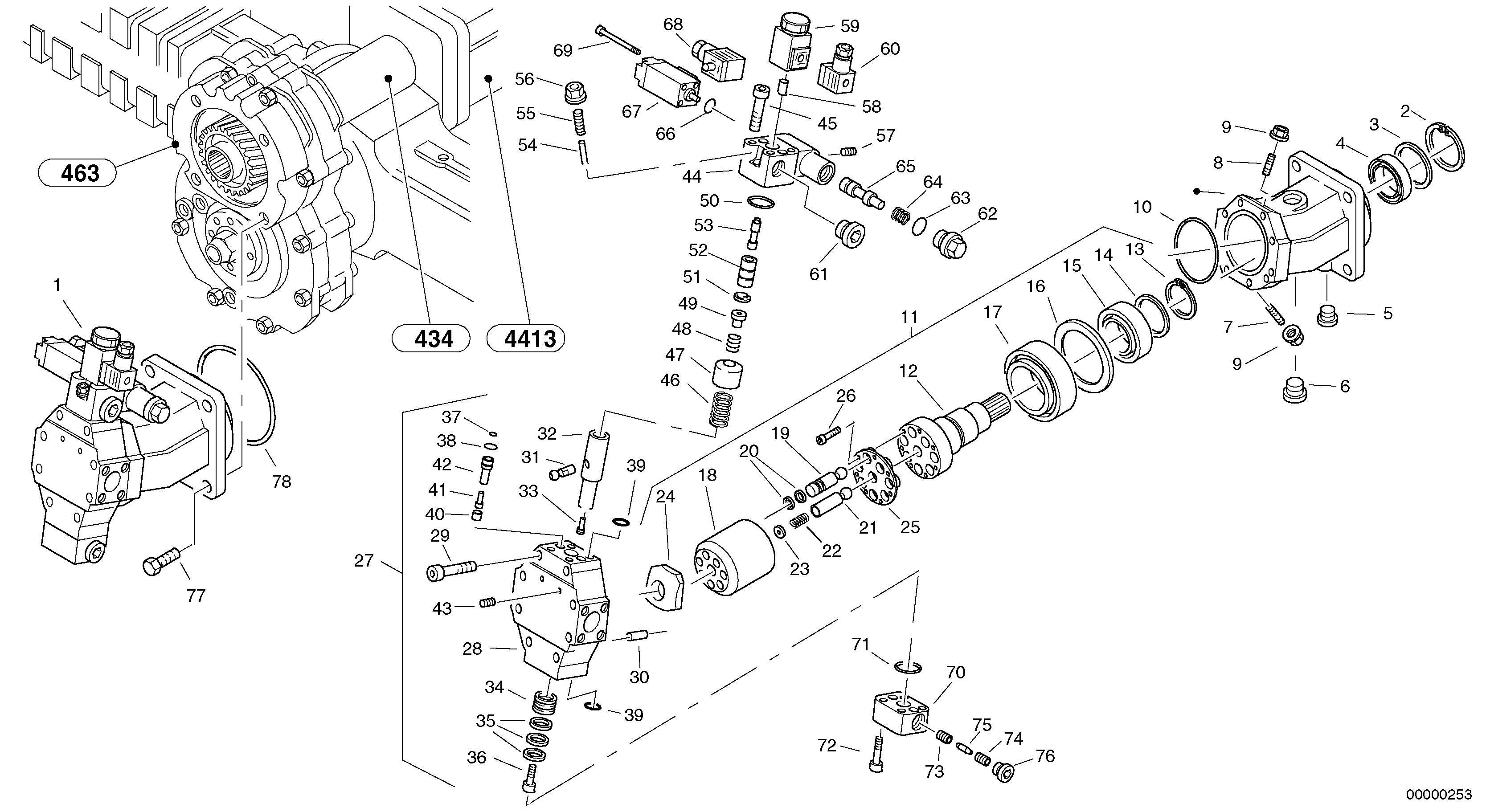 Screw ZM2907431 VOLVO