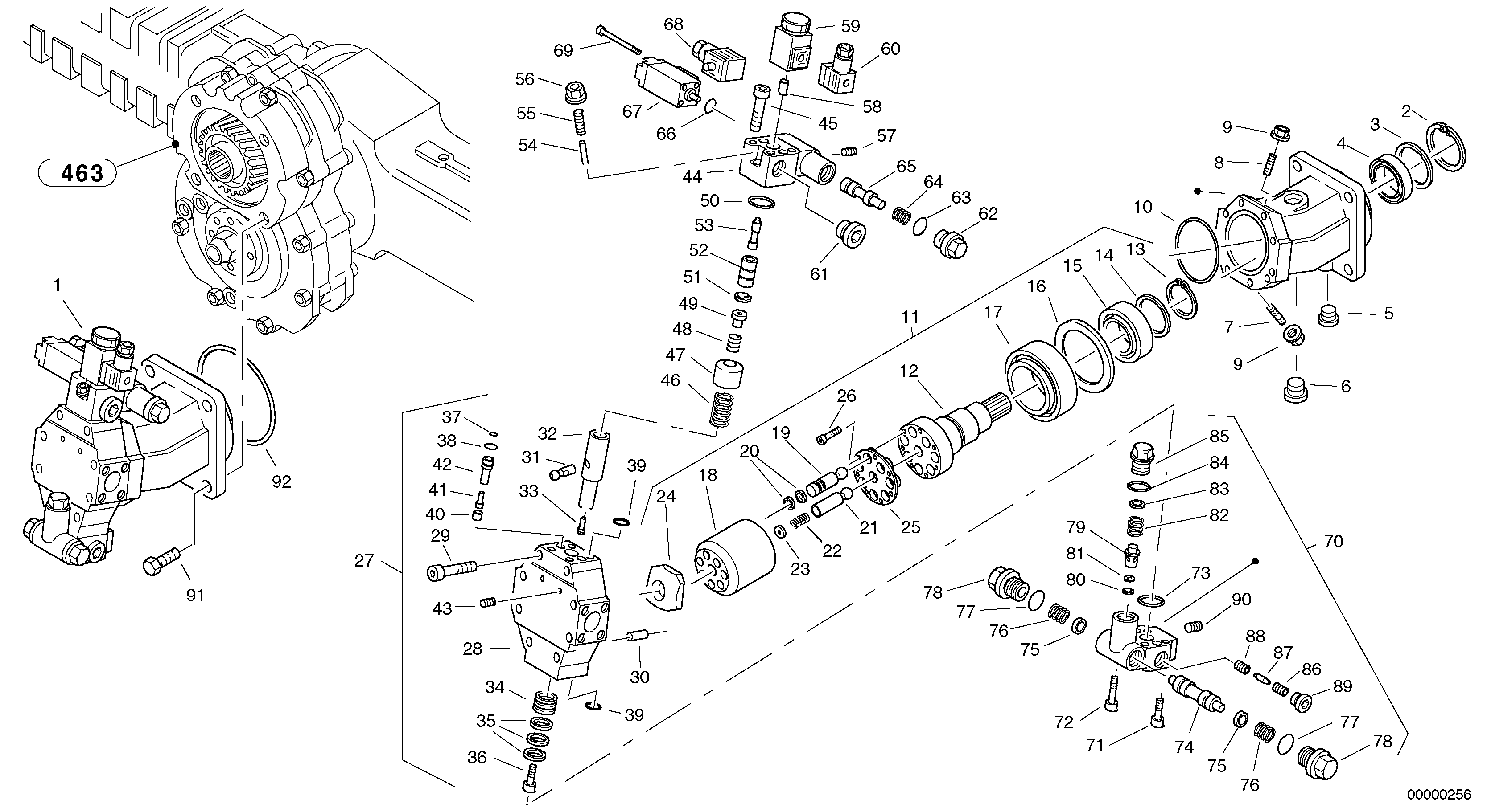 Резьбовой стержень ZM2203152 VOLVO
