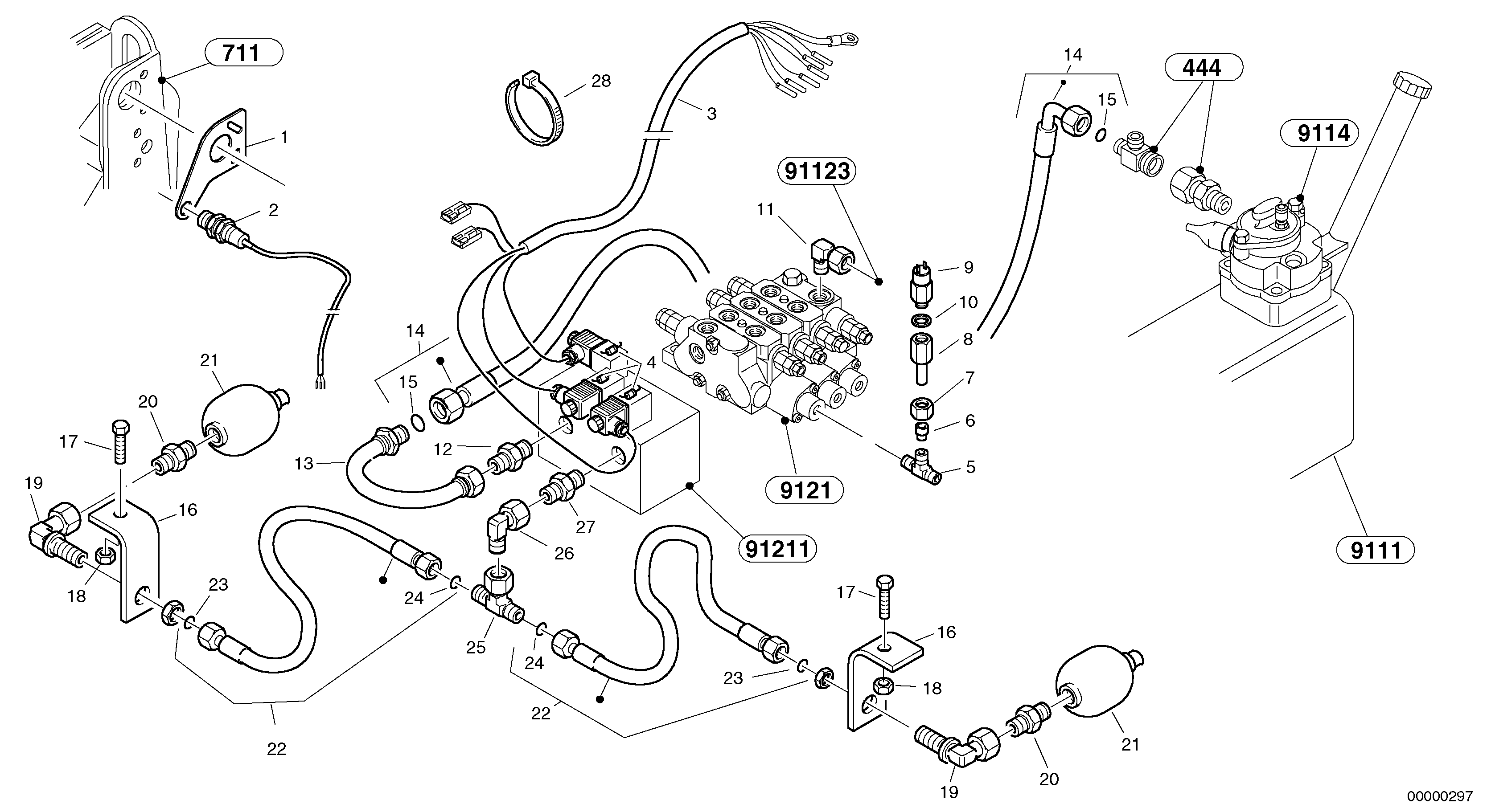 Bulkhead VOE11306367 VOLVO