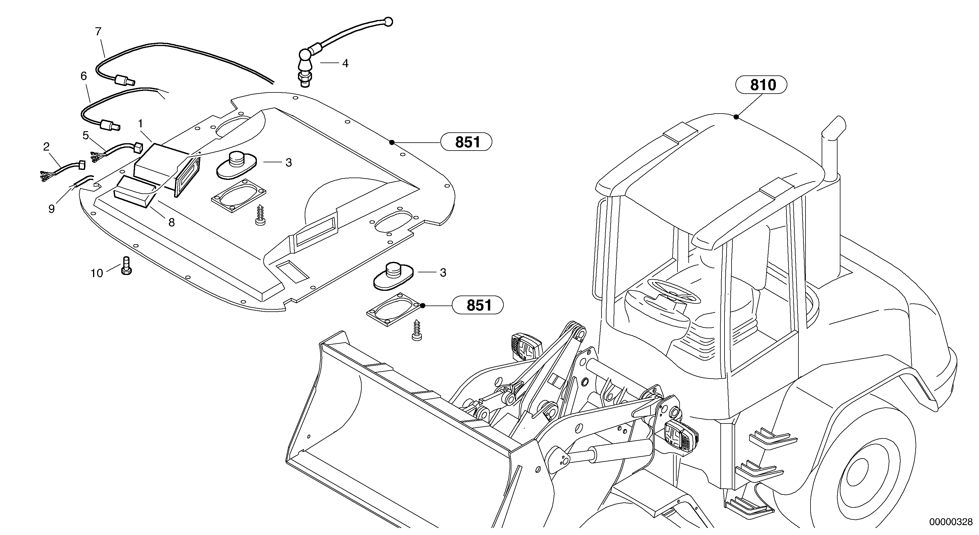 Reinforcing plate VOE11370493 VOLVO