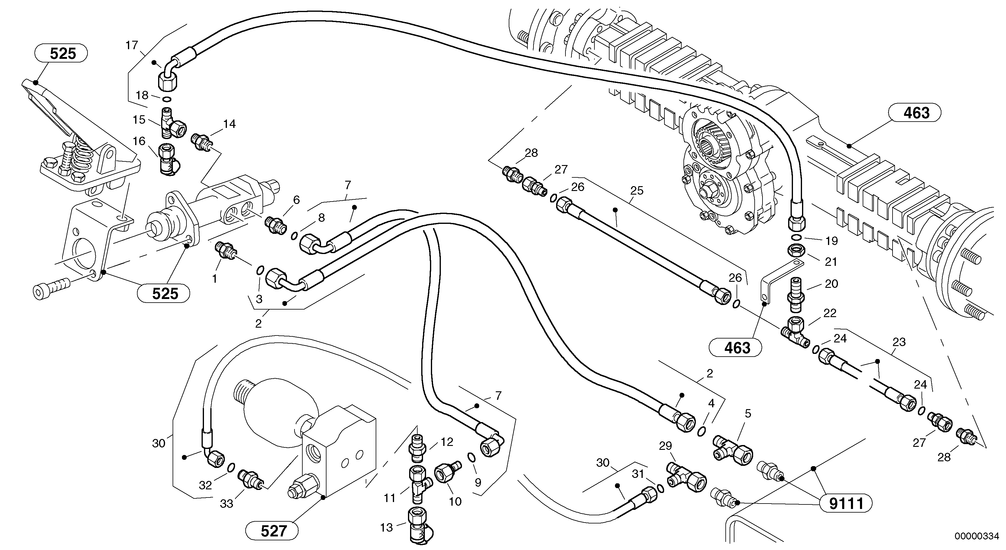 Bulkhead VOE11306929 VOLVO