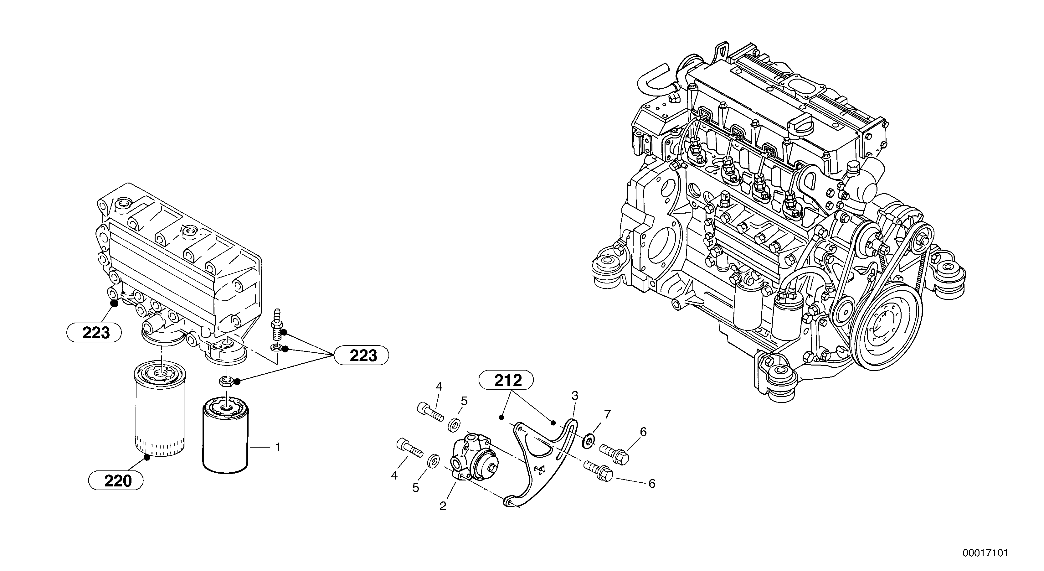 For upper engine part VOE20412357 VOLVO