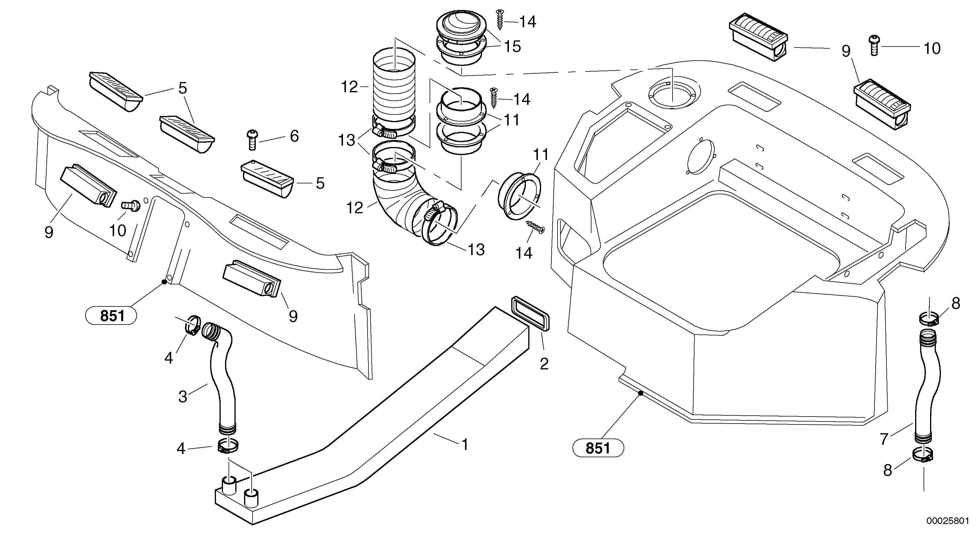 Hose ZM2907438 VOLVO
