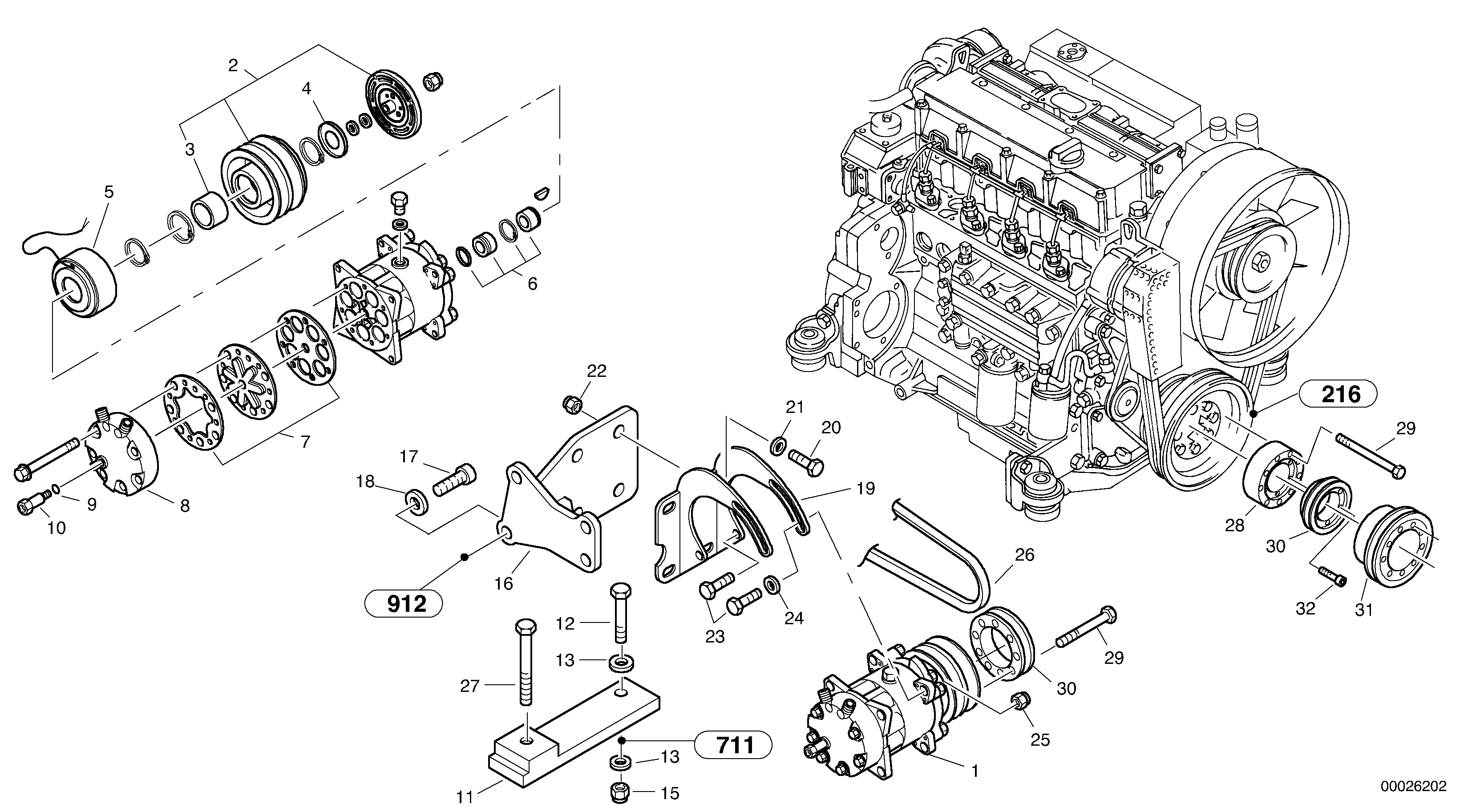 Screw ZM7096010 VOLVO