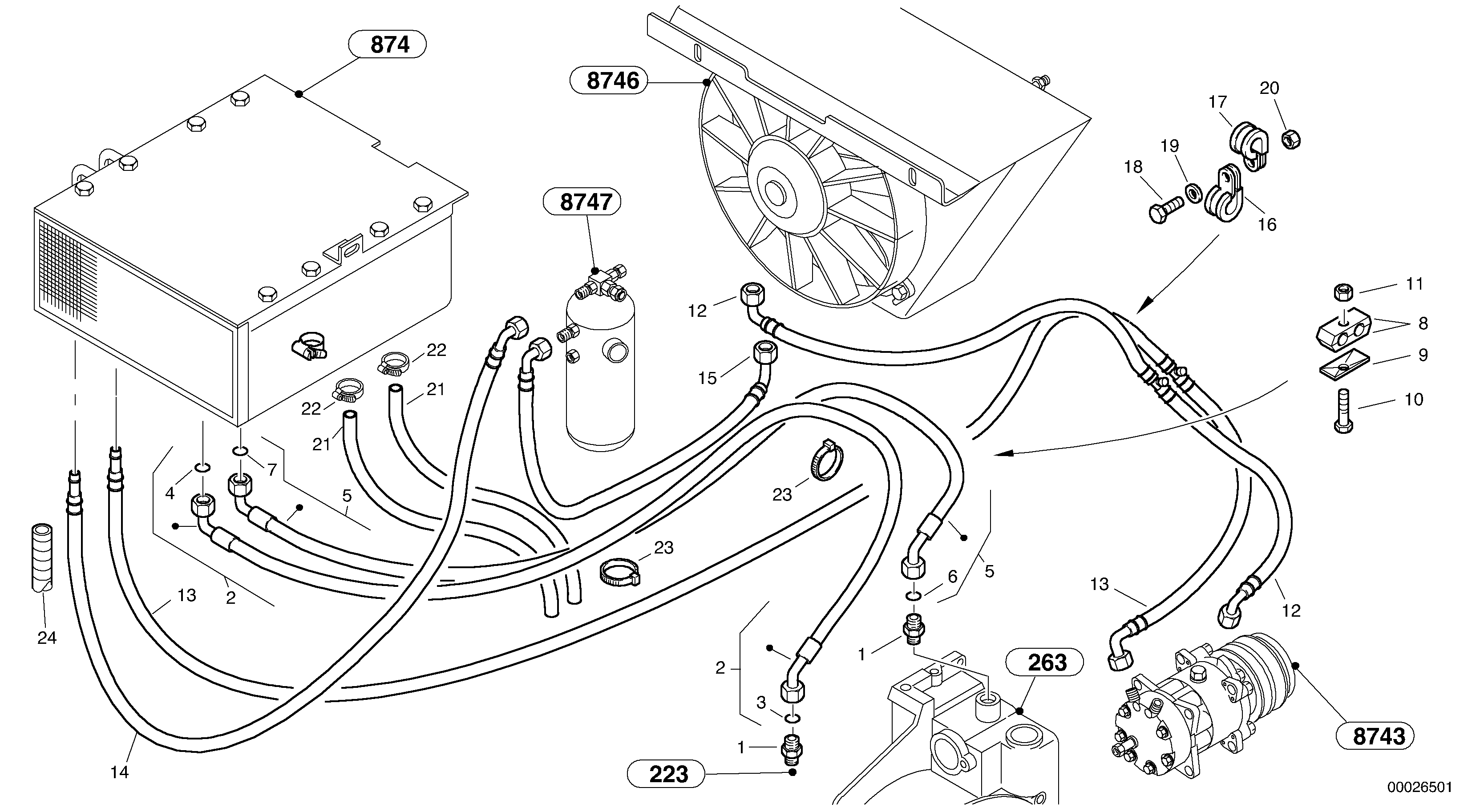 Hose ZM2812558 VOLVO