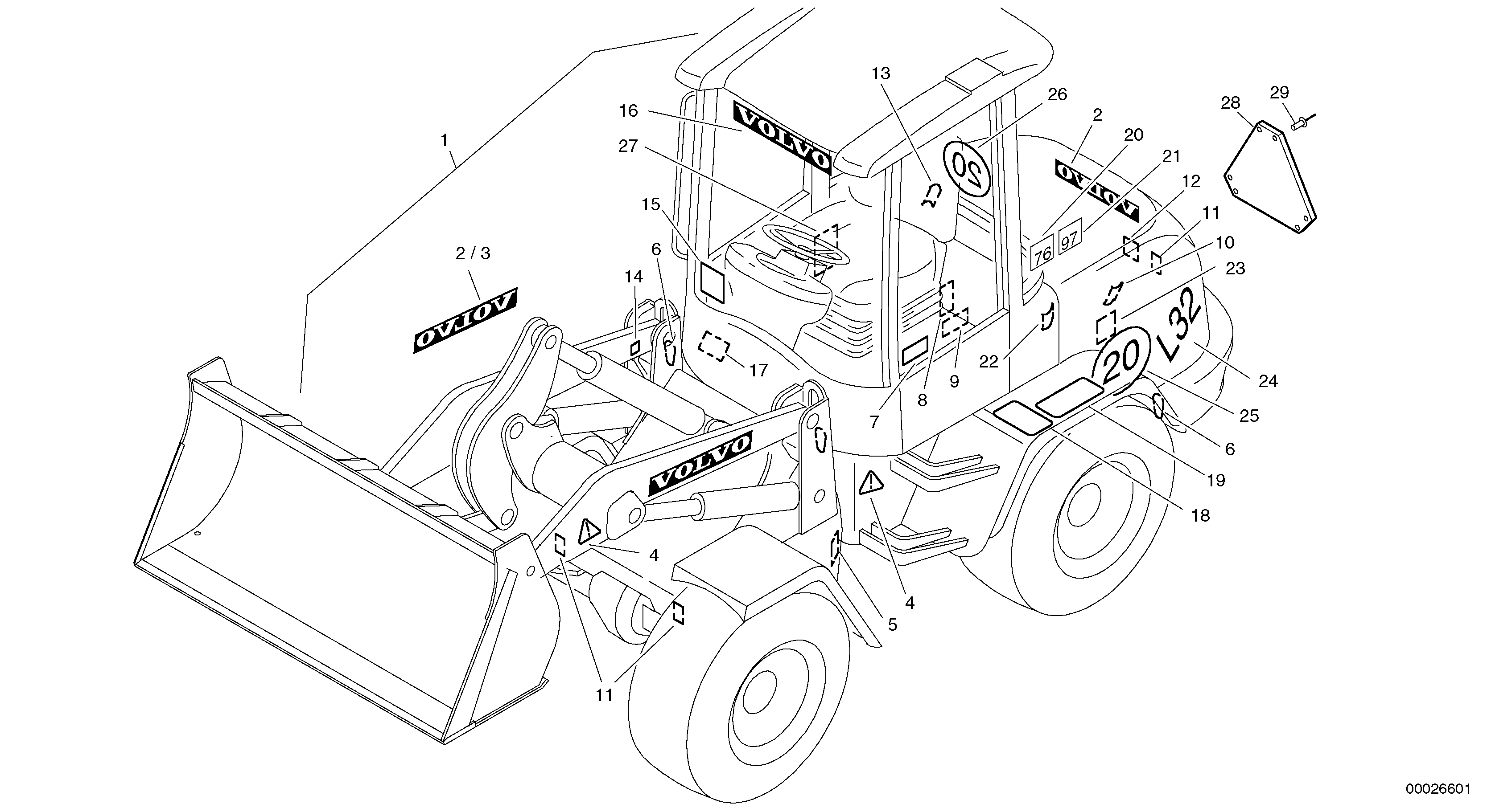 Cylinder Block VOE/ZM4392040 VOLVO