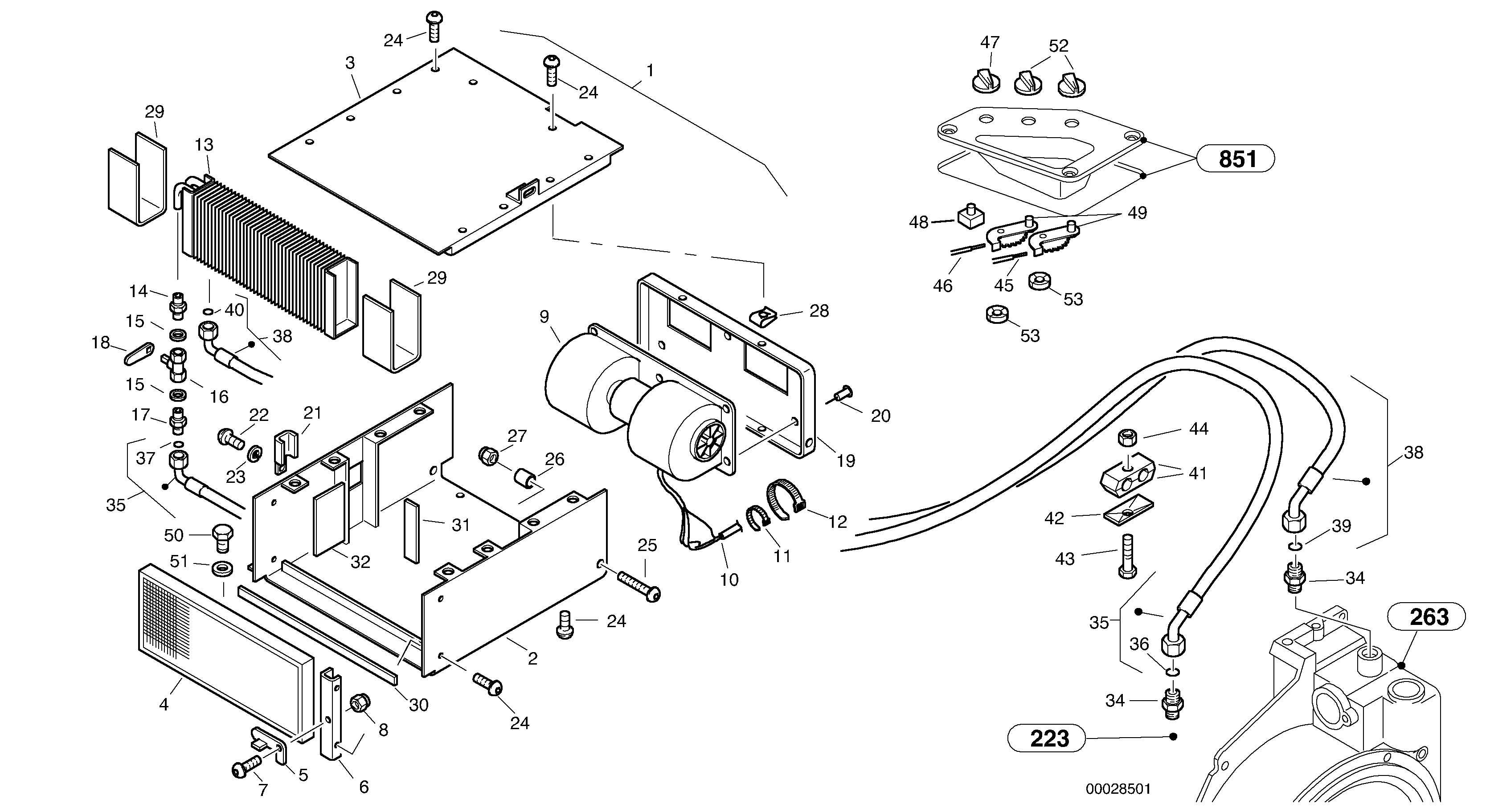 Air-conditioning system, ZM2907466 VOLVO