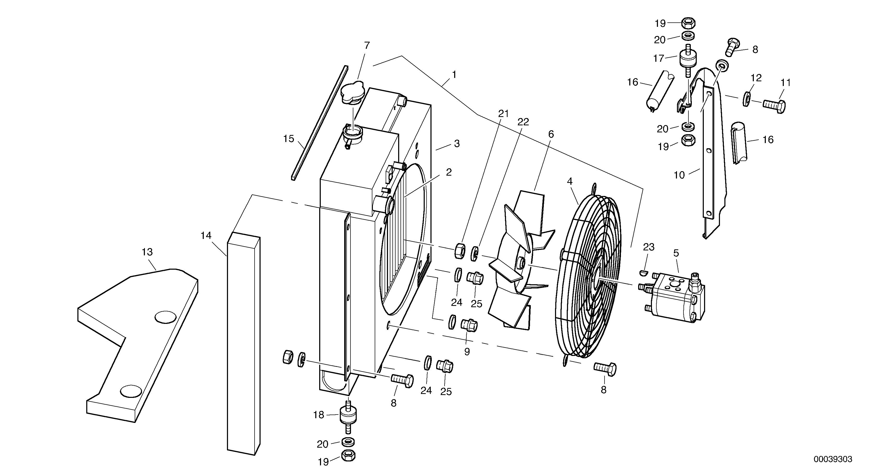 Hydraulic motor ZM2814930 VOLVO