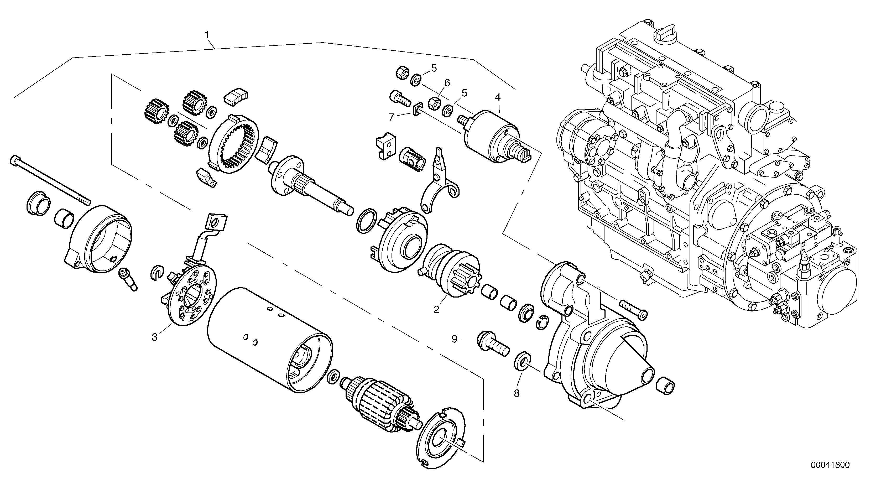 For upper engine part VOE20412751 VOLVO