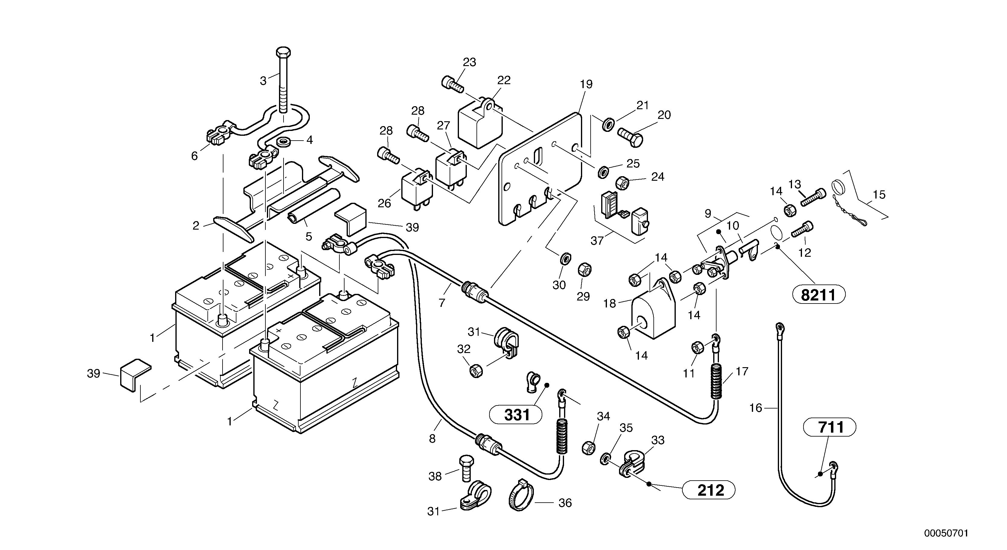 Relay,exhaust brake VOE14340579 VOLVO