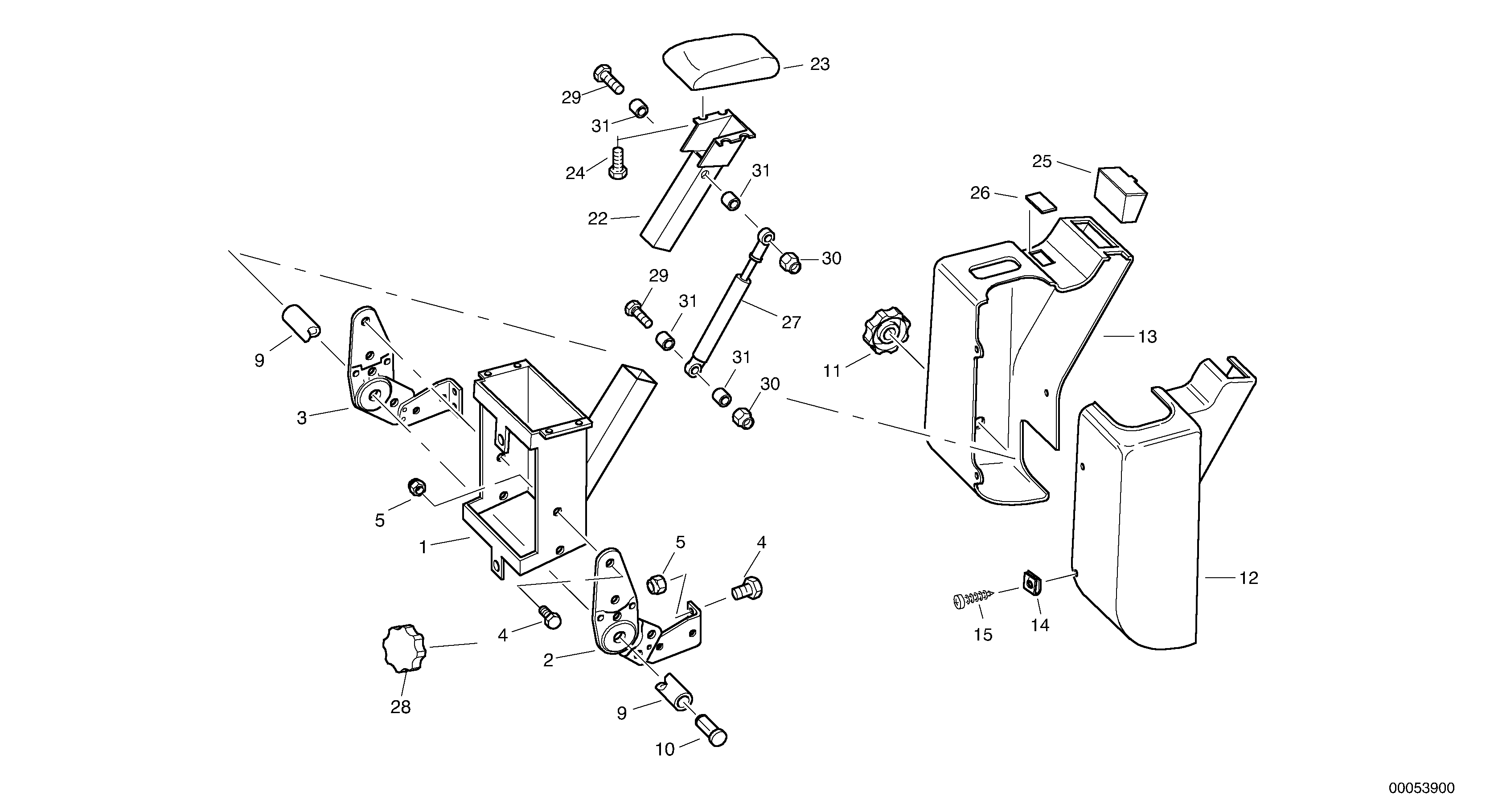 Bulkhead VOE11370913 VOLVO