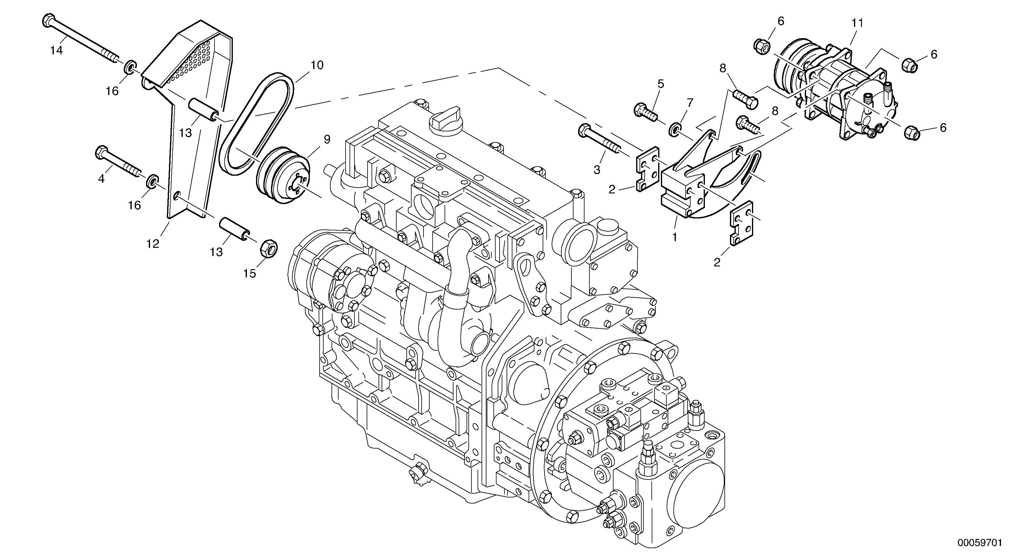 For upper engine part VOE13965189 VOLVO