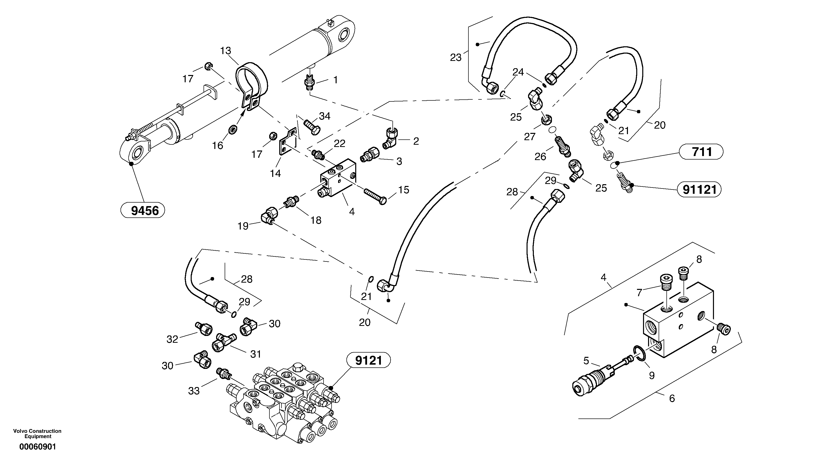 For upper engine part VOE13965187 VOLVO