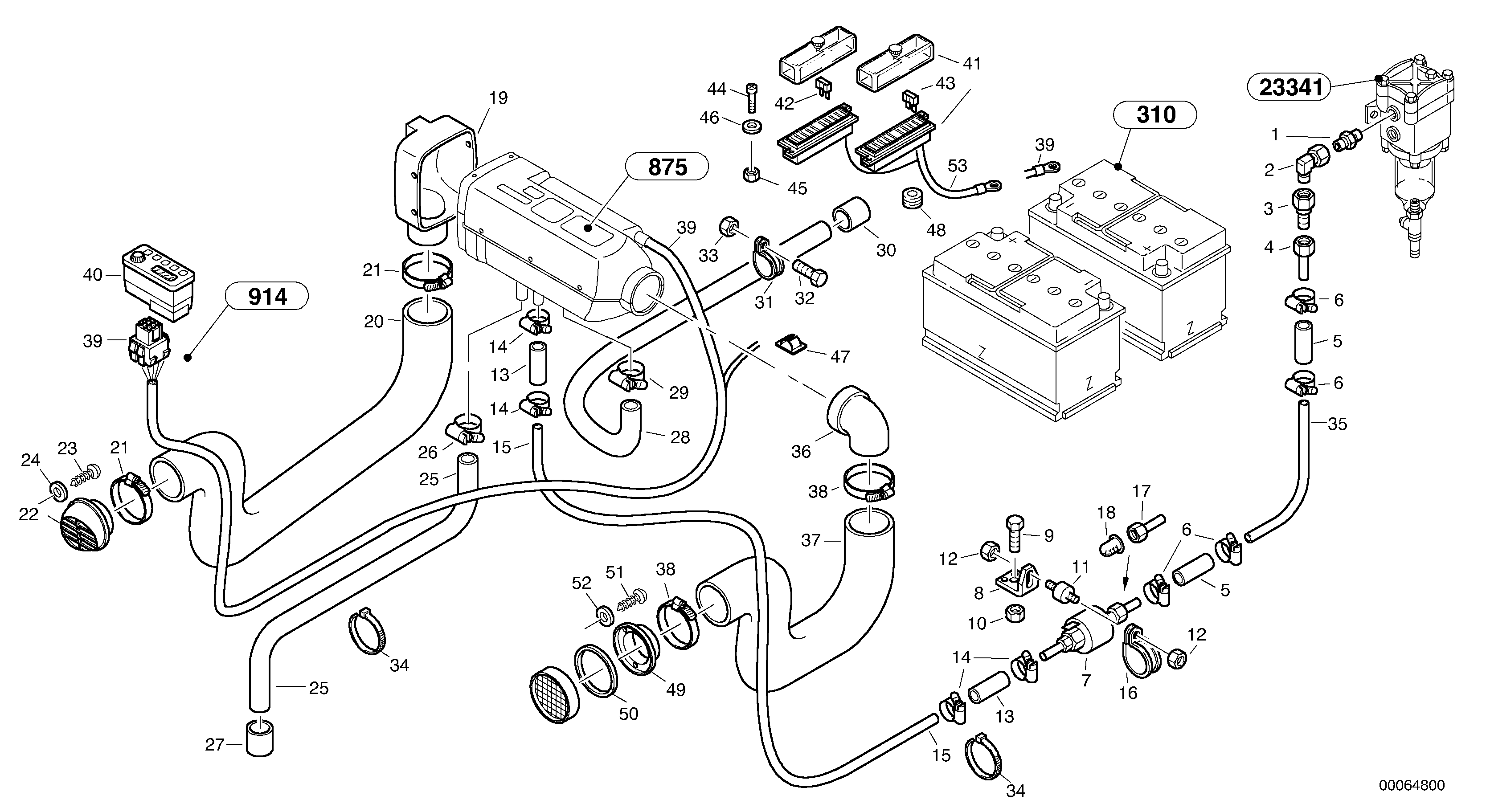Screw ZM4331135 VOLVO