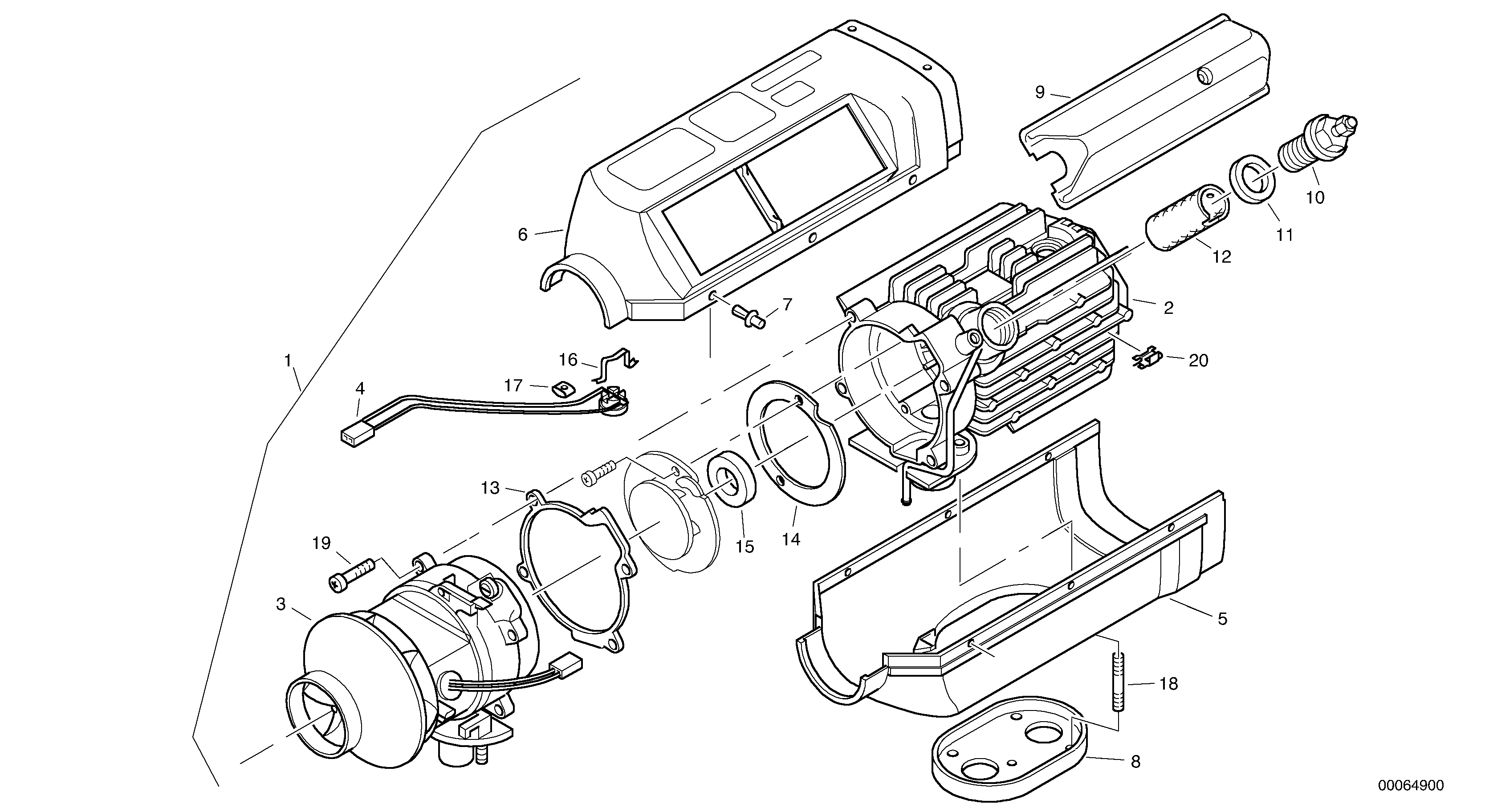 Screw ZM2915079 VOLVO