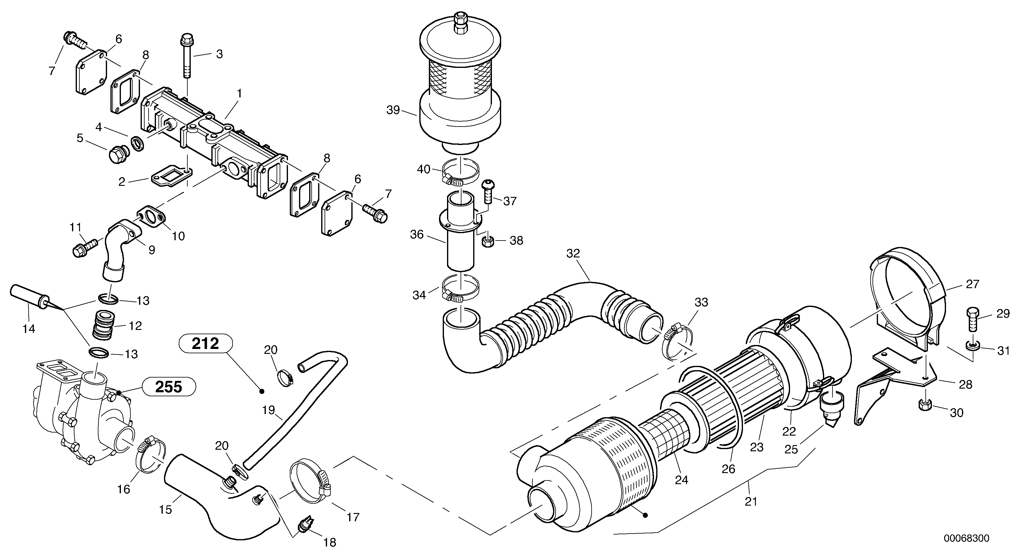 Charge Air Pipe VOE20405622 VOLVO