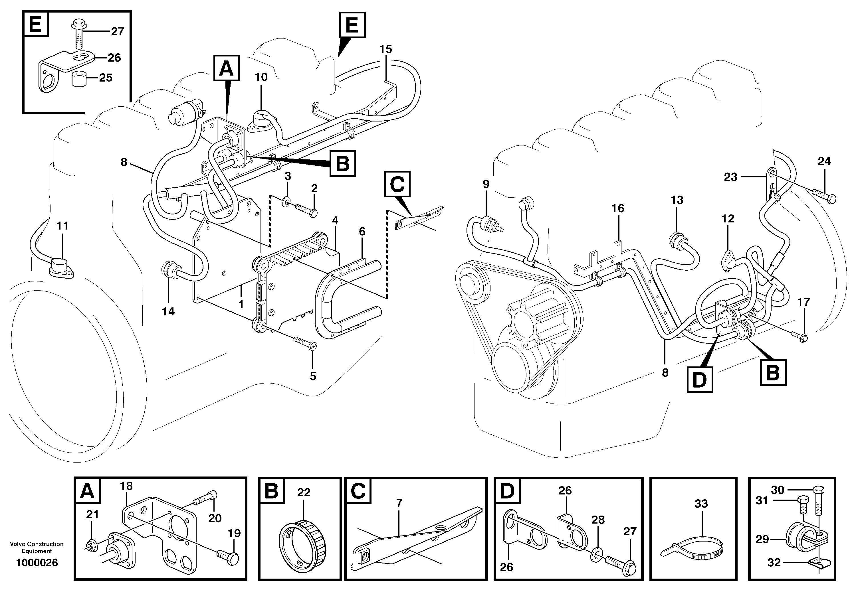 For upper engine part VOE13965175 VOLVO