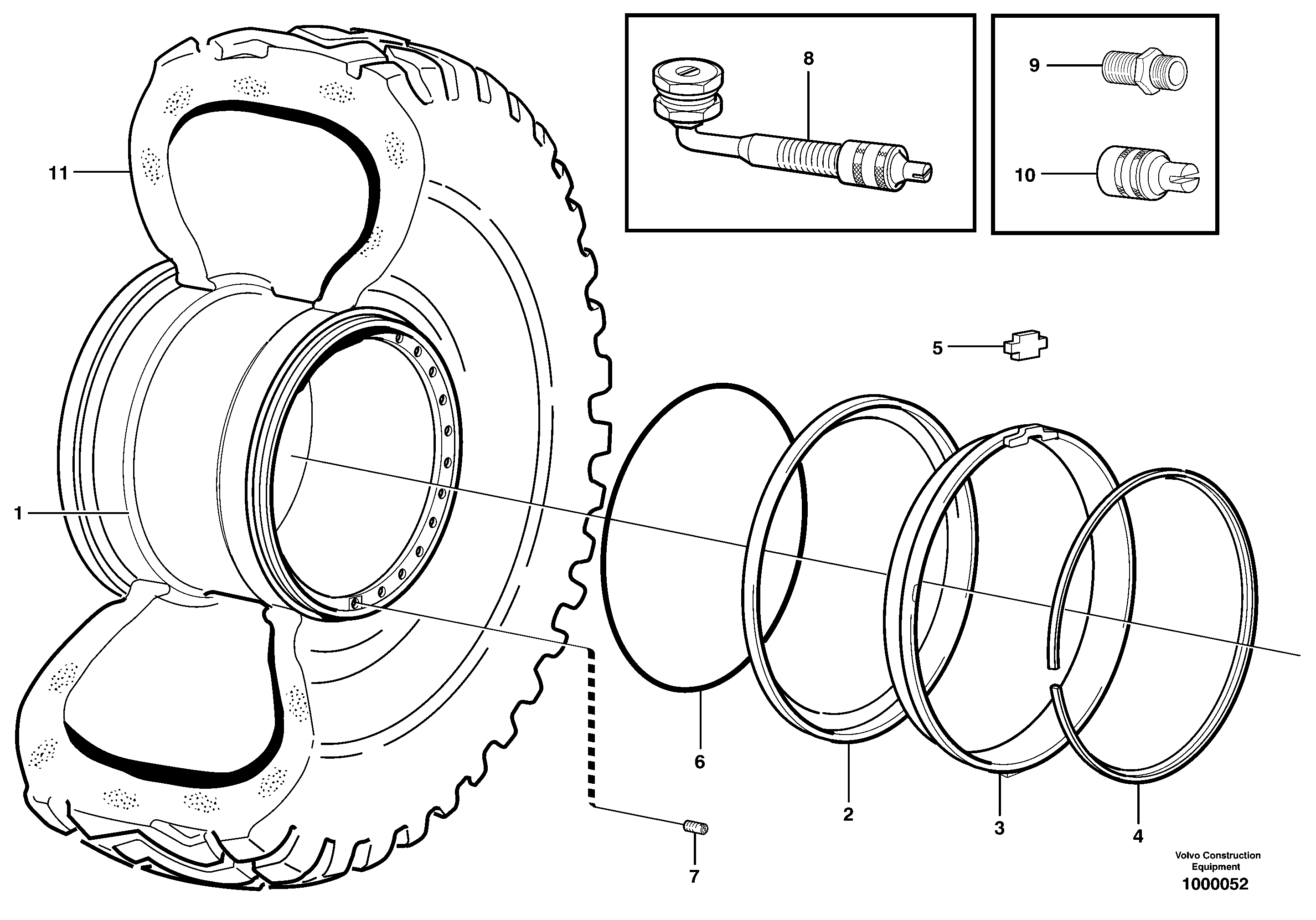 Valve Shell VOE11301725 VOLVO