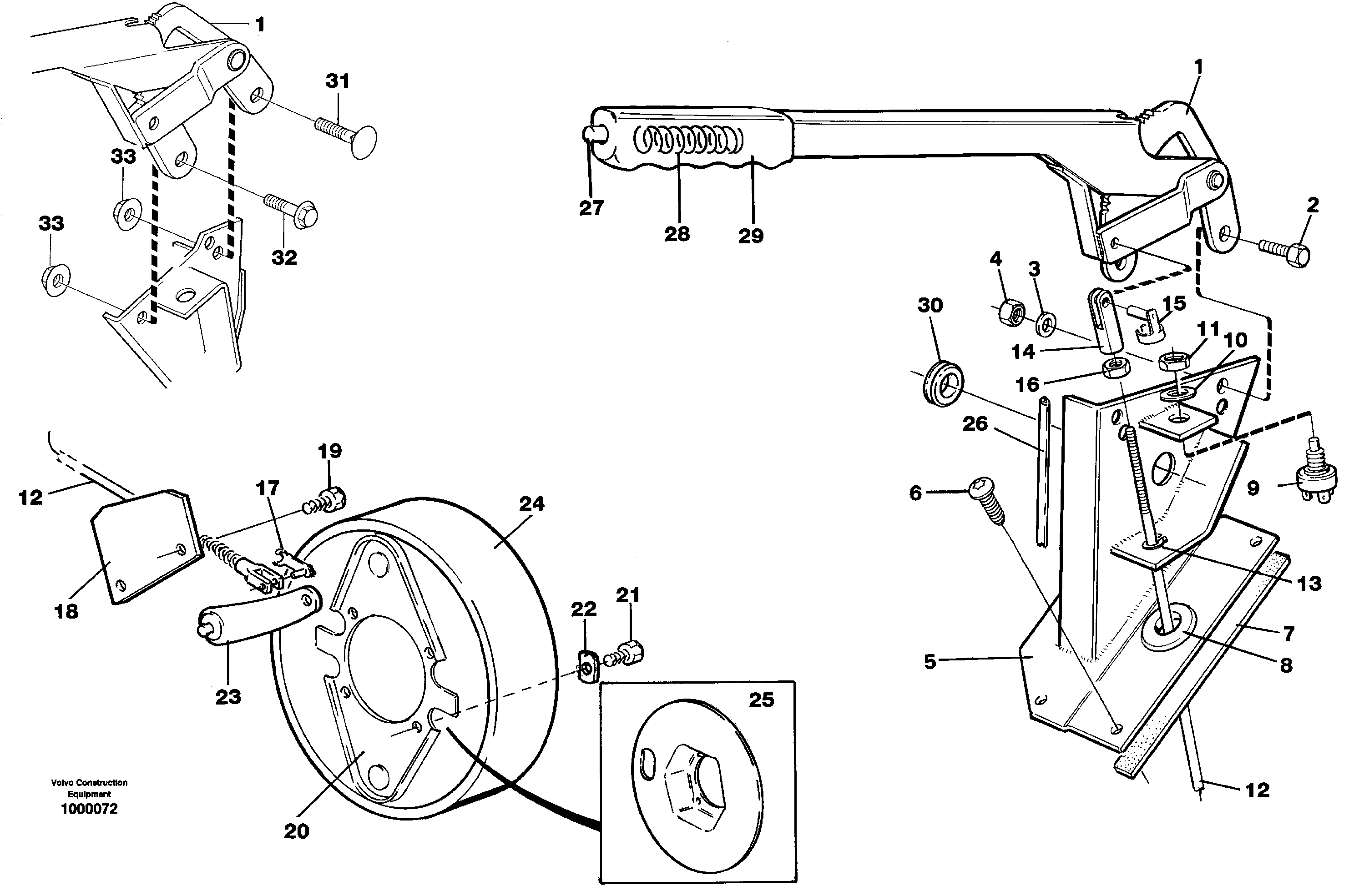 Piston pump VOE947537 VOLVO