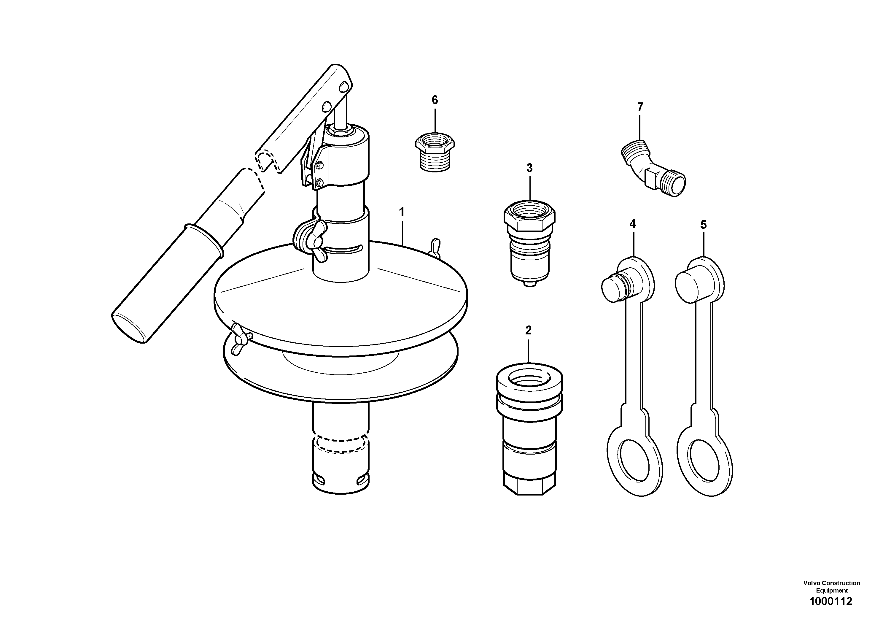 Water pump ger VOE11016072 VOLVO