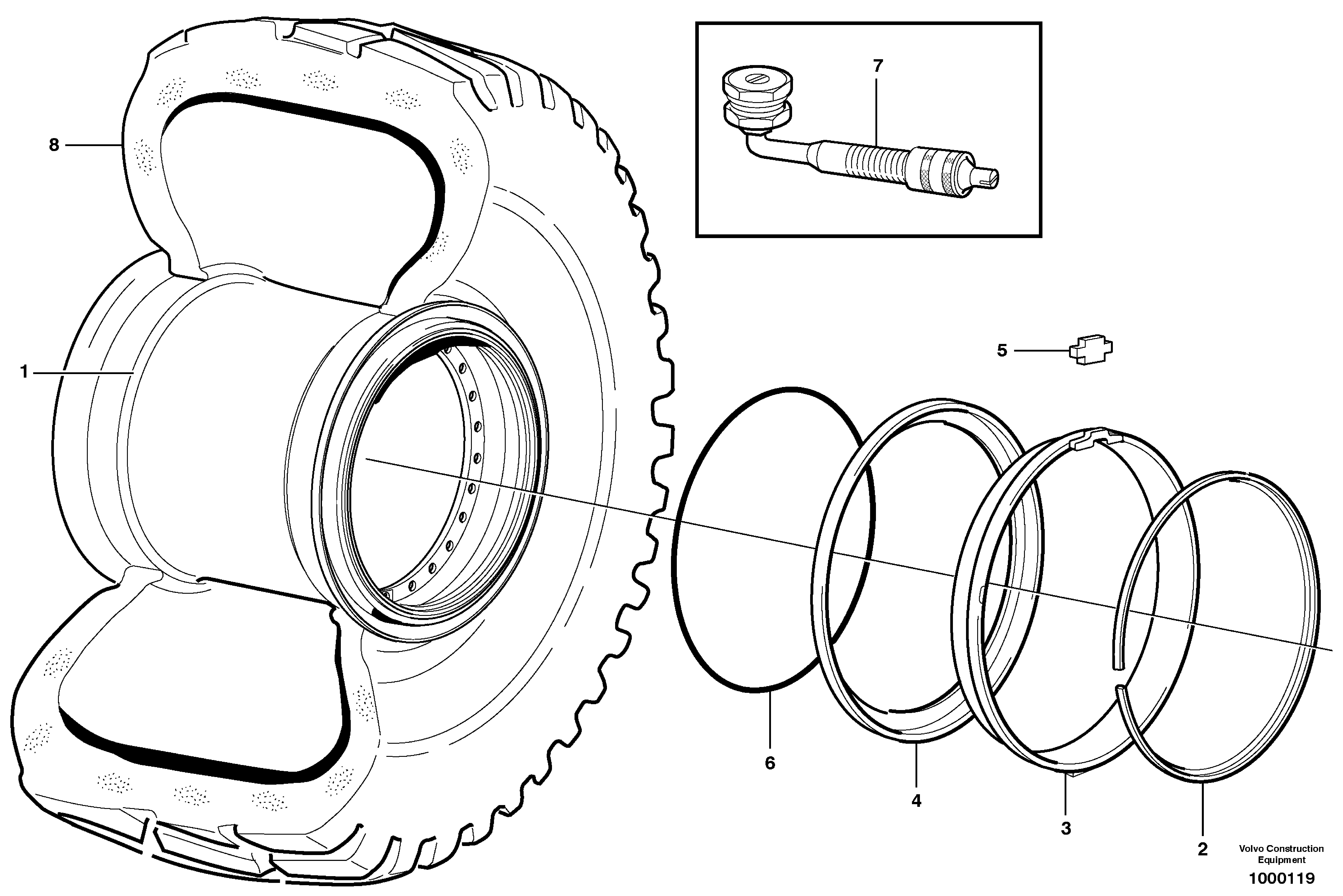 Приборы VOE17490709 VOLVO