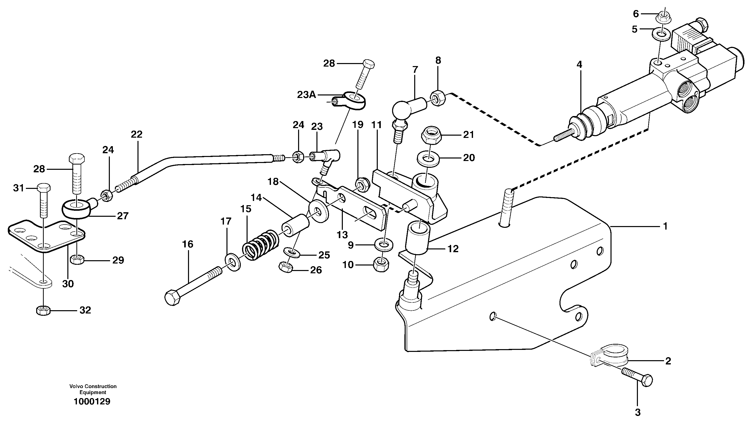 Hexagon Nut RM/VOE13955781 VOLVO