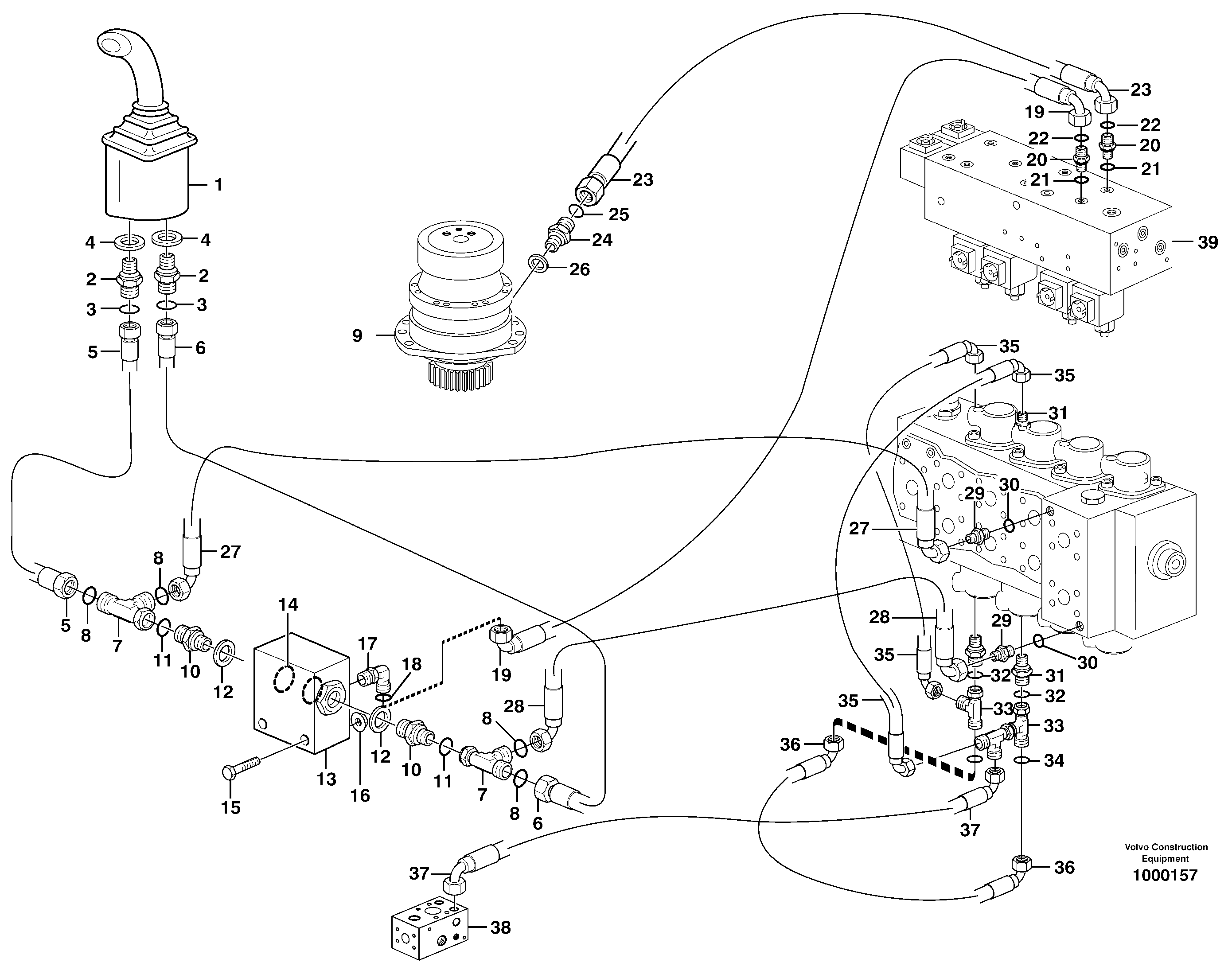 Valve Assembly, Stop RM/VOE13933936 VOLVO