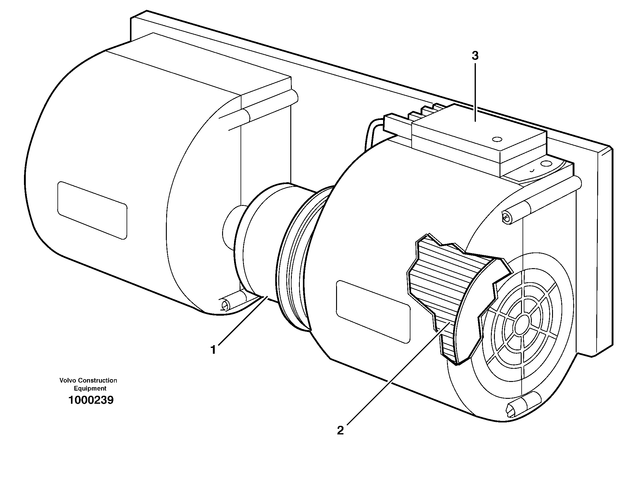 Fresh Air Fan VOE11996067 VOLVO