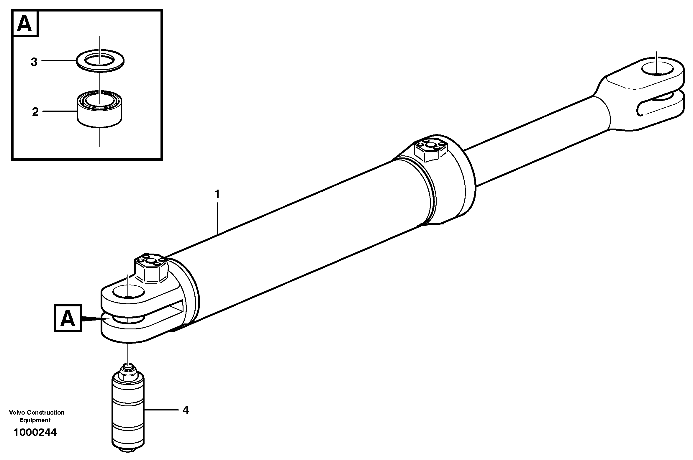Bearing Spindle VOE11059701 VOLVO