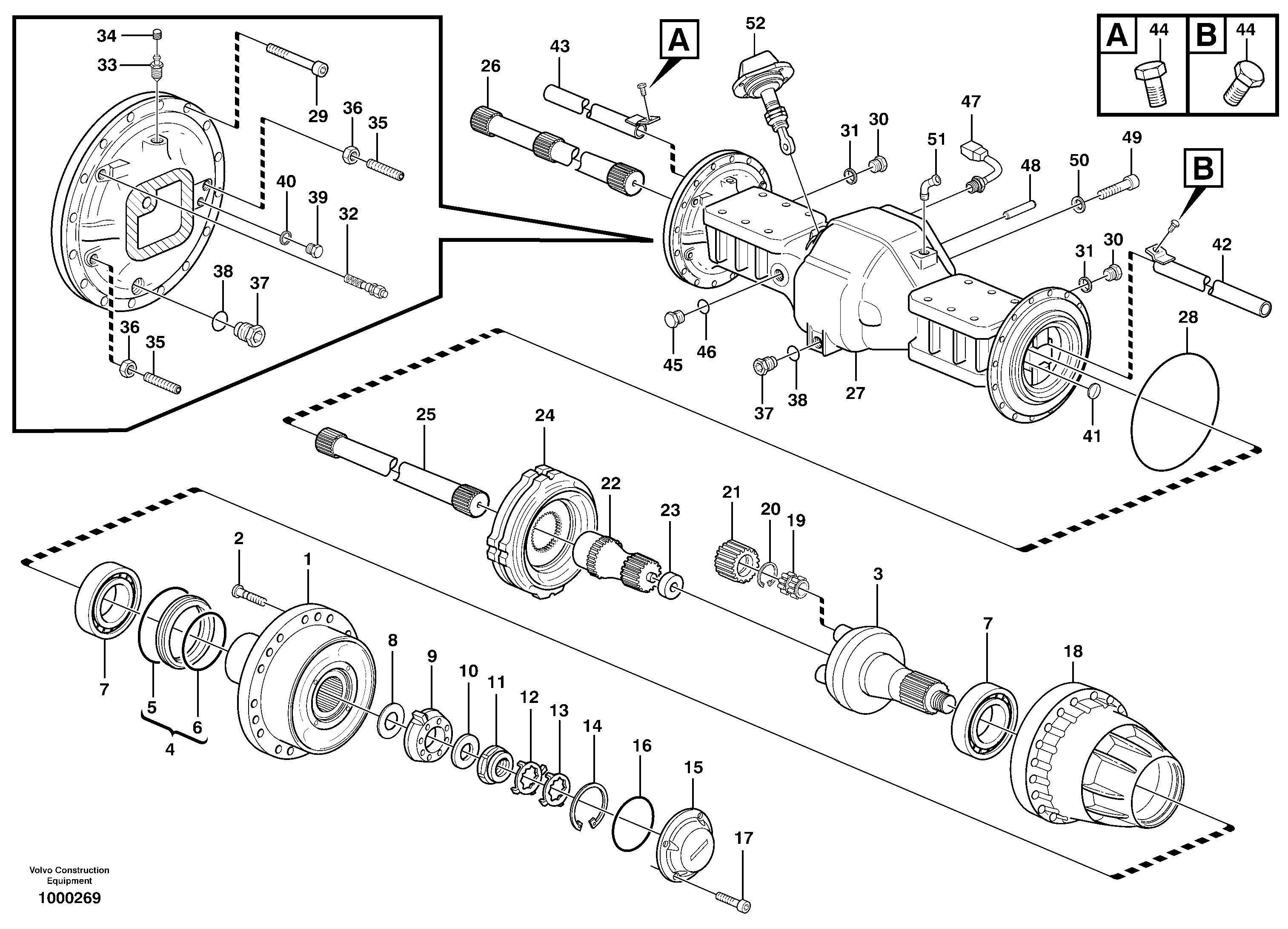 Profile Bar EH/VOE967634 VOLVO