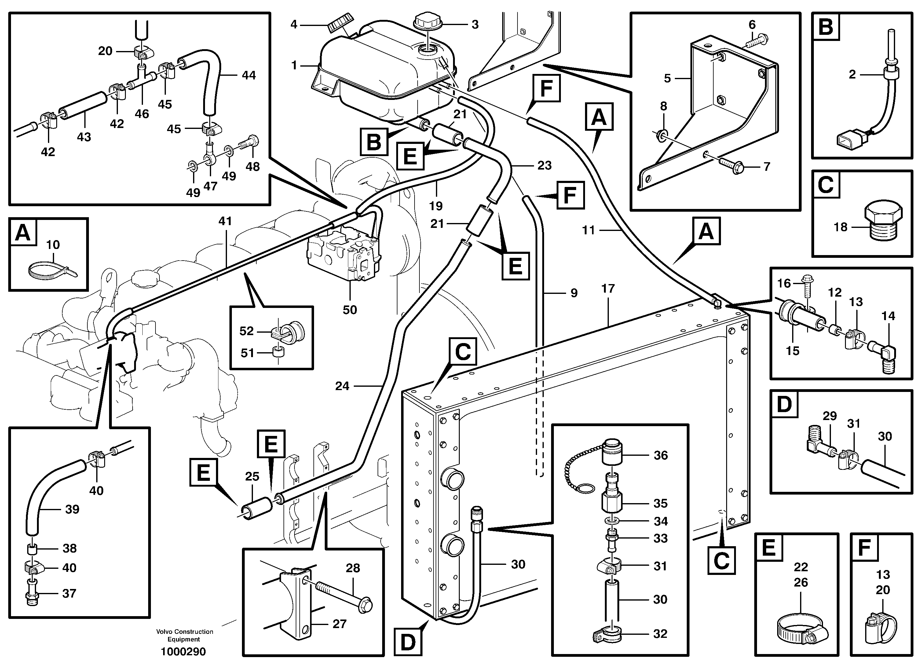 Fuel miser valve CH/VOE419446 VOLVO