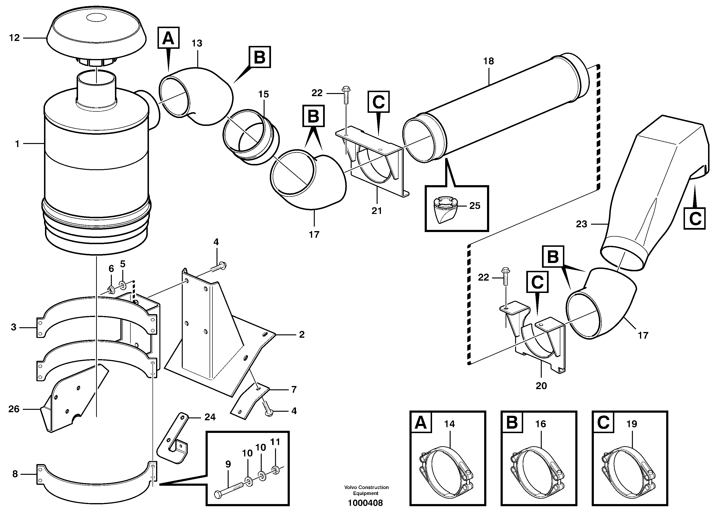 Connector Kit VOE15021750 VOLVO