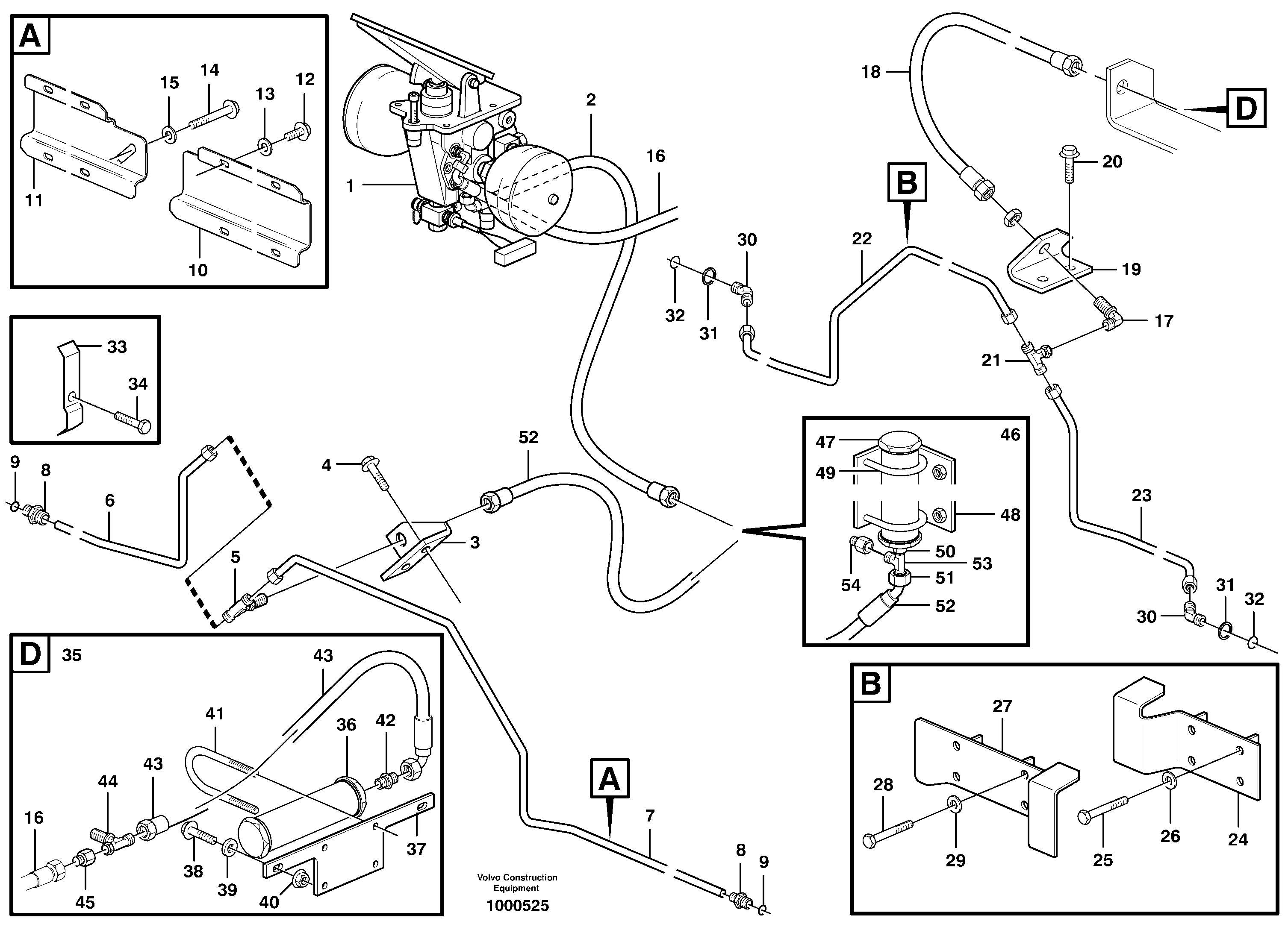 Timing gear casing VOE13933388 VOLVO