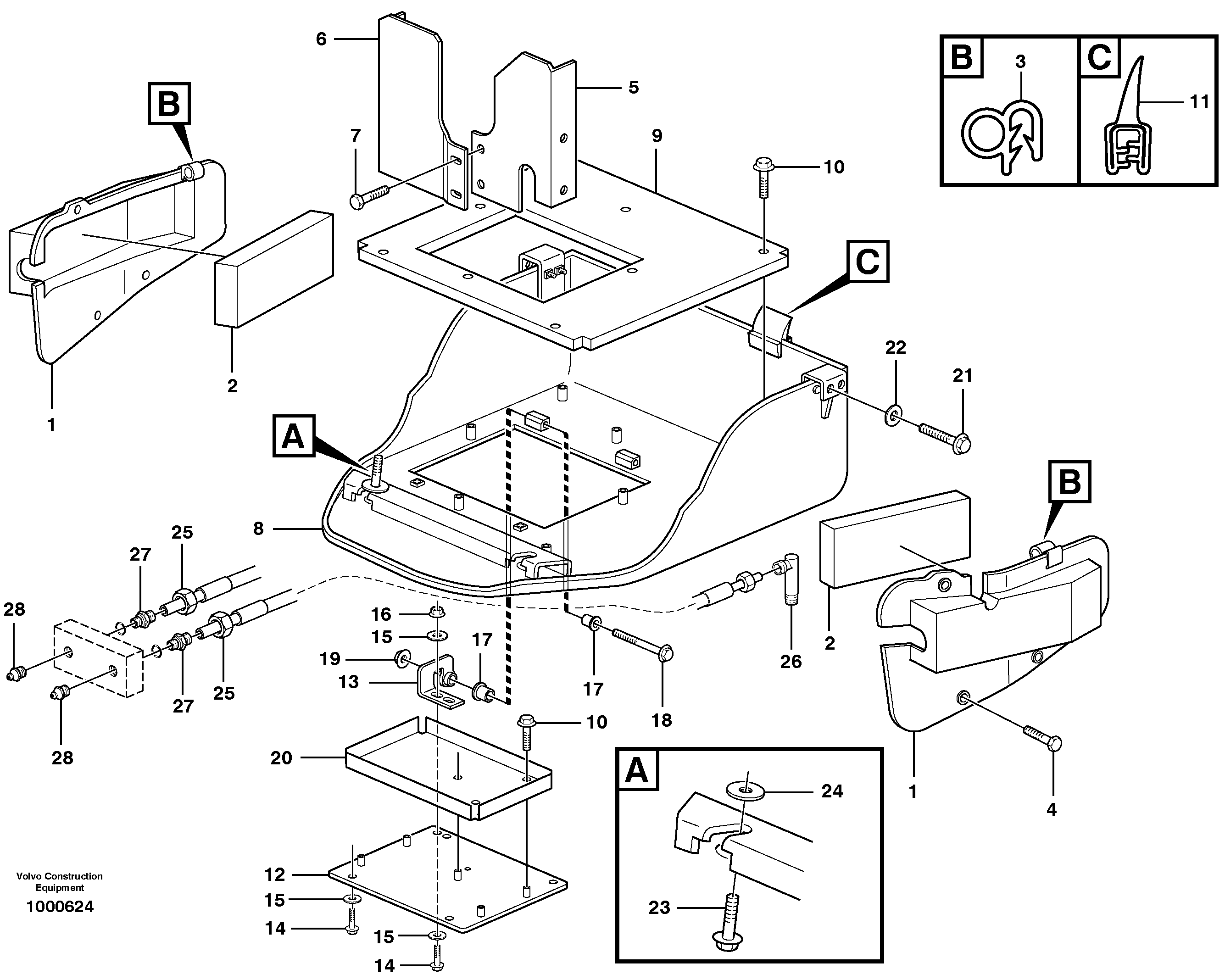 Lock Arm VOE4880191 VOLVO