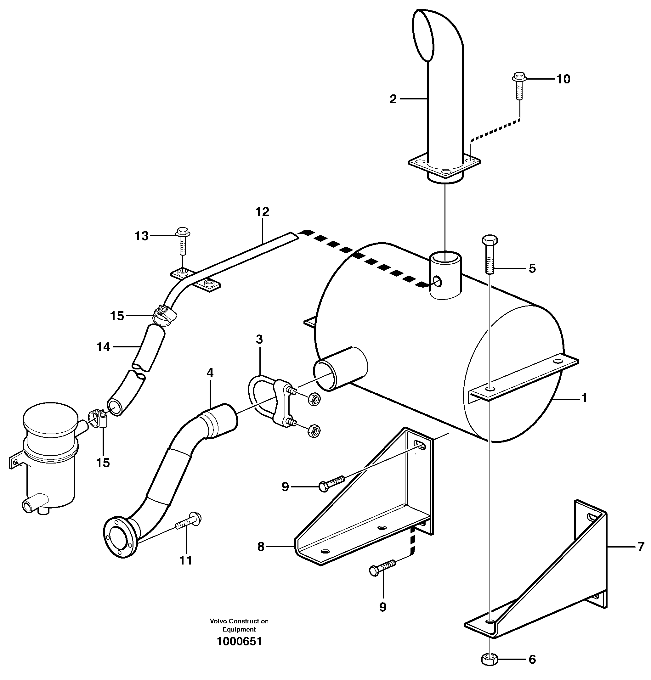 Pipe VOE14373440 VOLVO