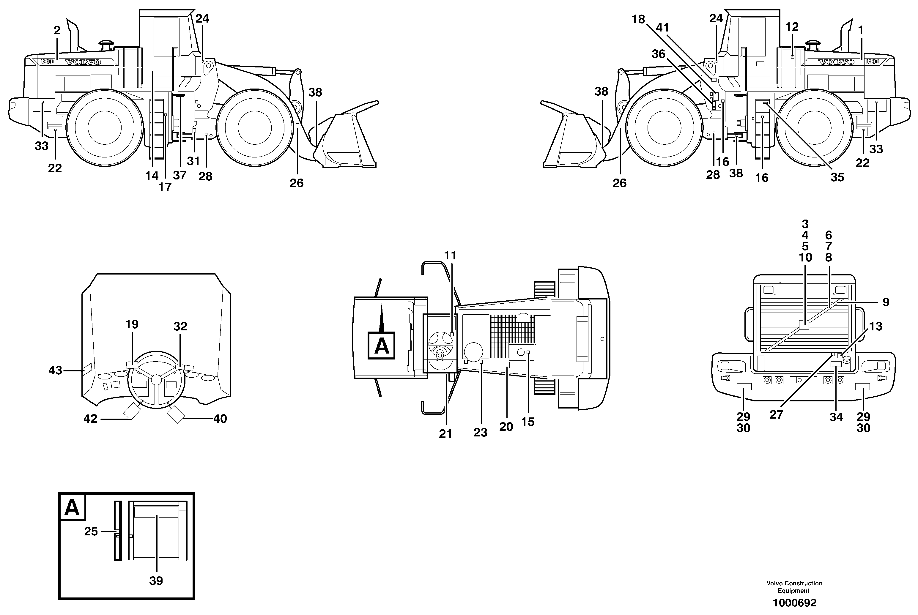 Cylinder Block VOE11003865 VOLVO