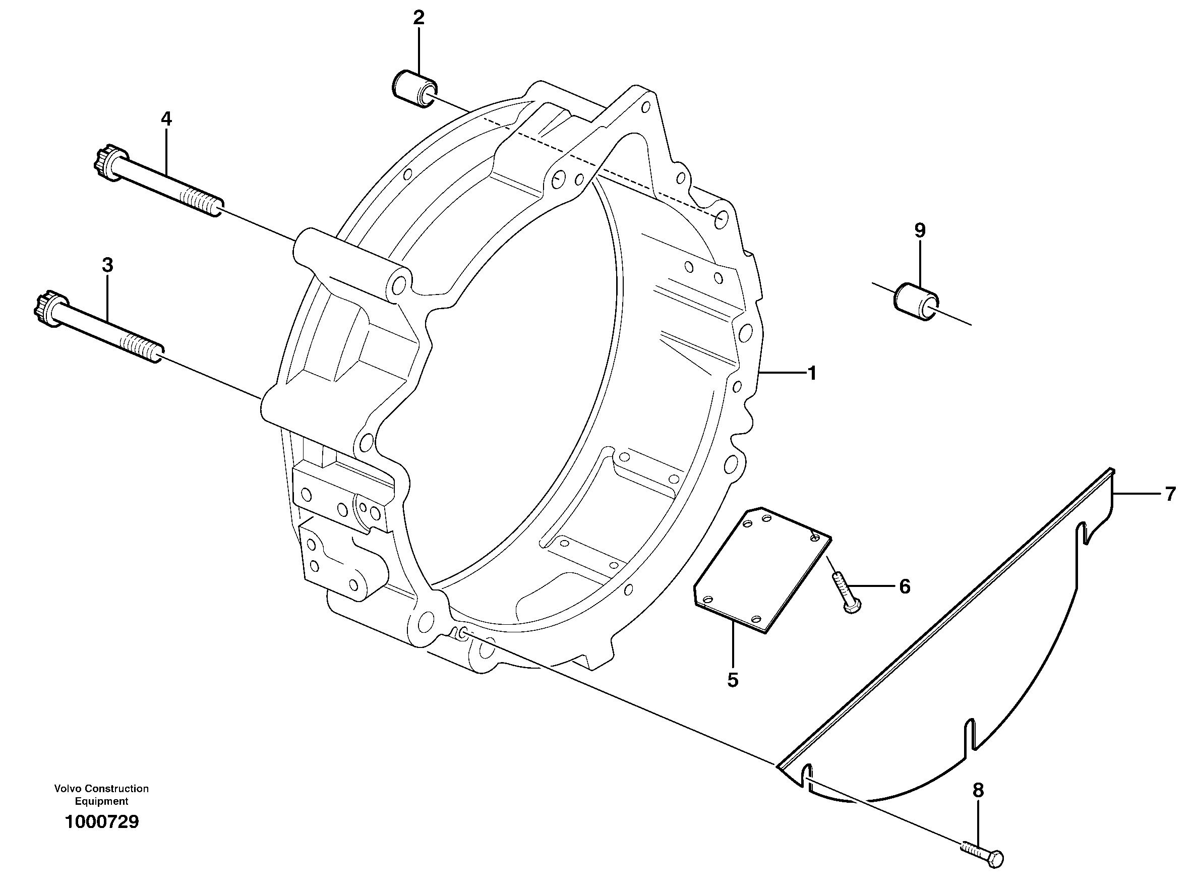 For upper engine part VOE20459986 VOLVO