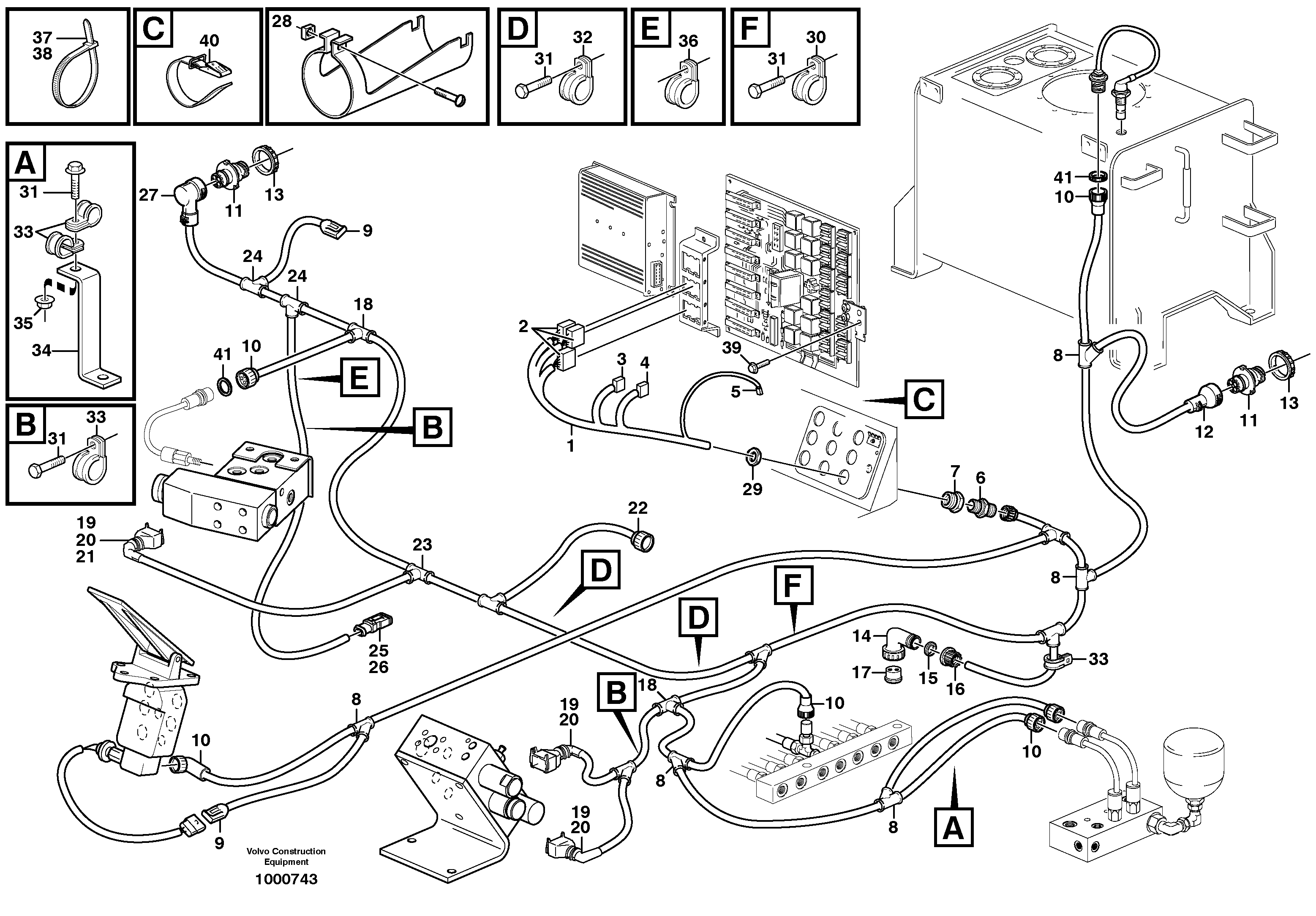 Bracket 11160372 VOLVO