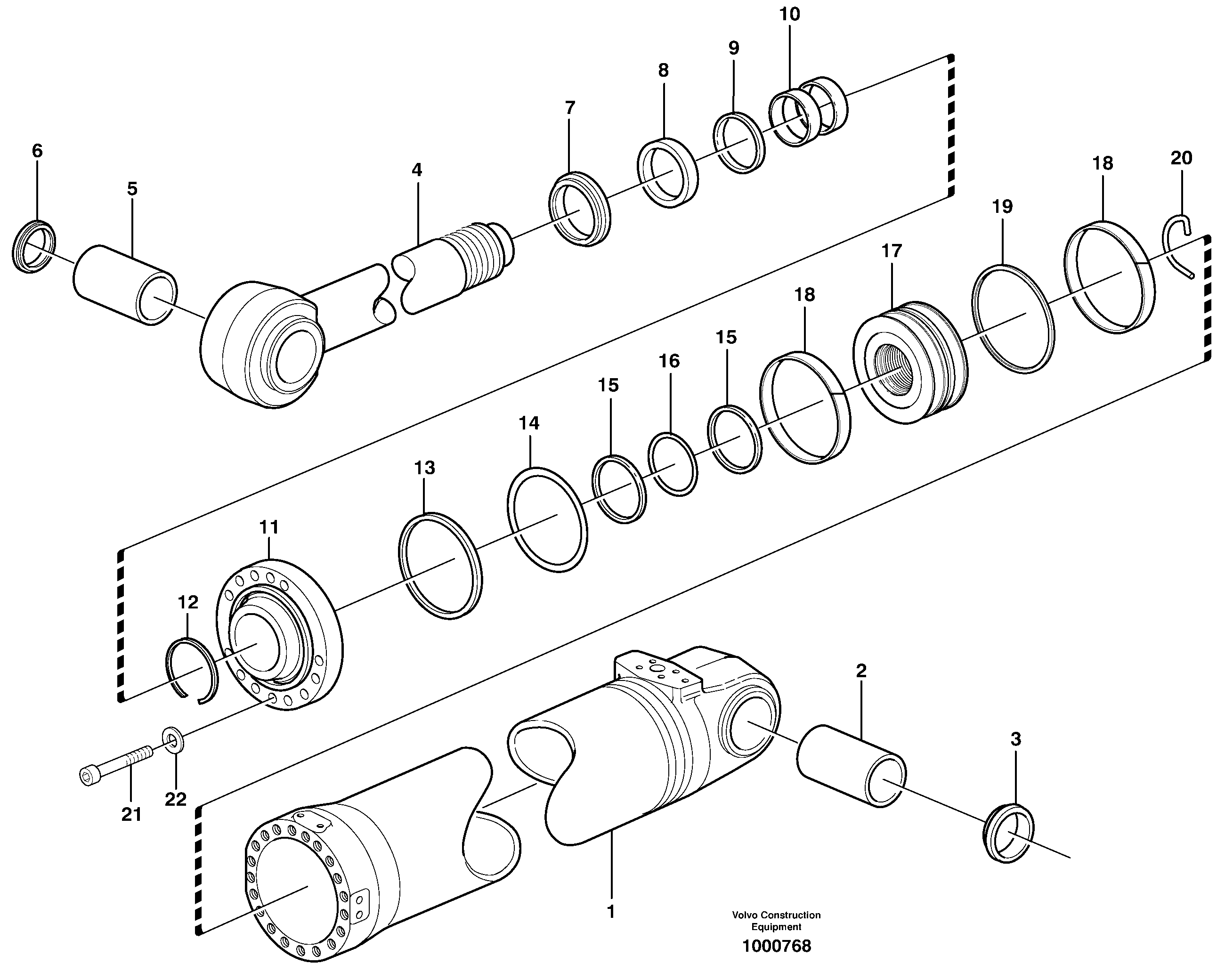 For upper engine part VOE13966851 VOLVO