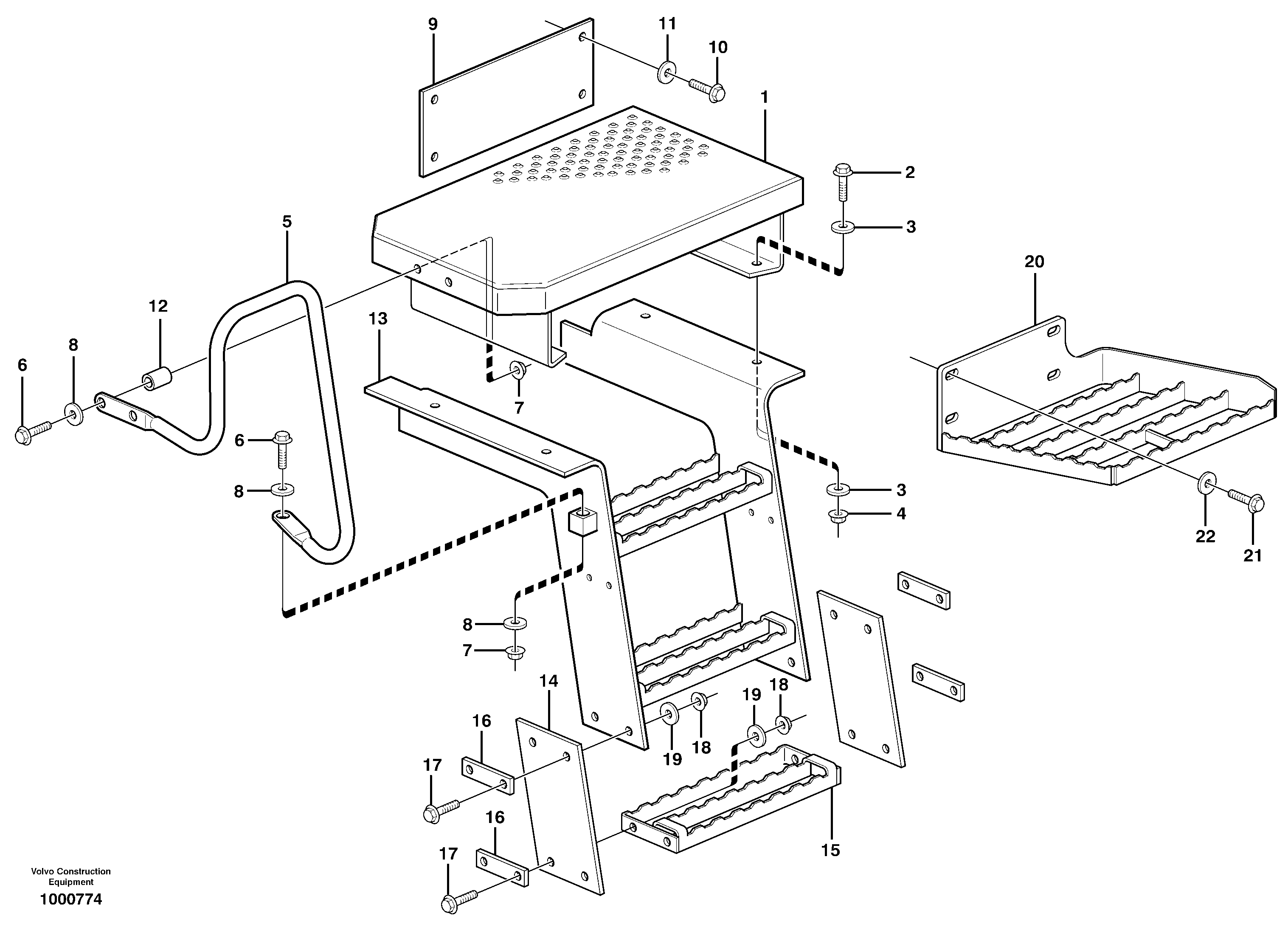 Digging Arm VOE11108672 VOLVO