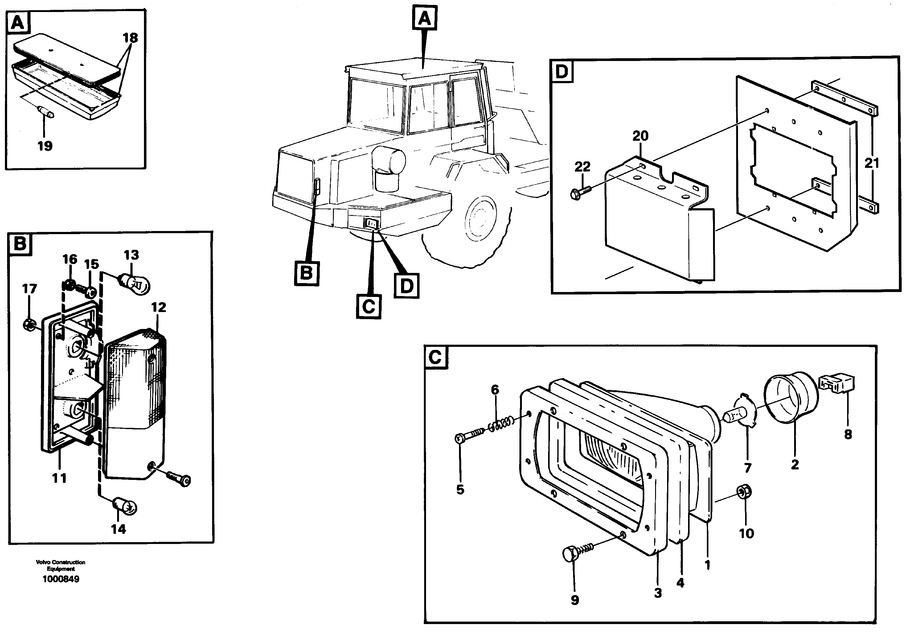 Cros recessed EH/VOE956066 VOLVO