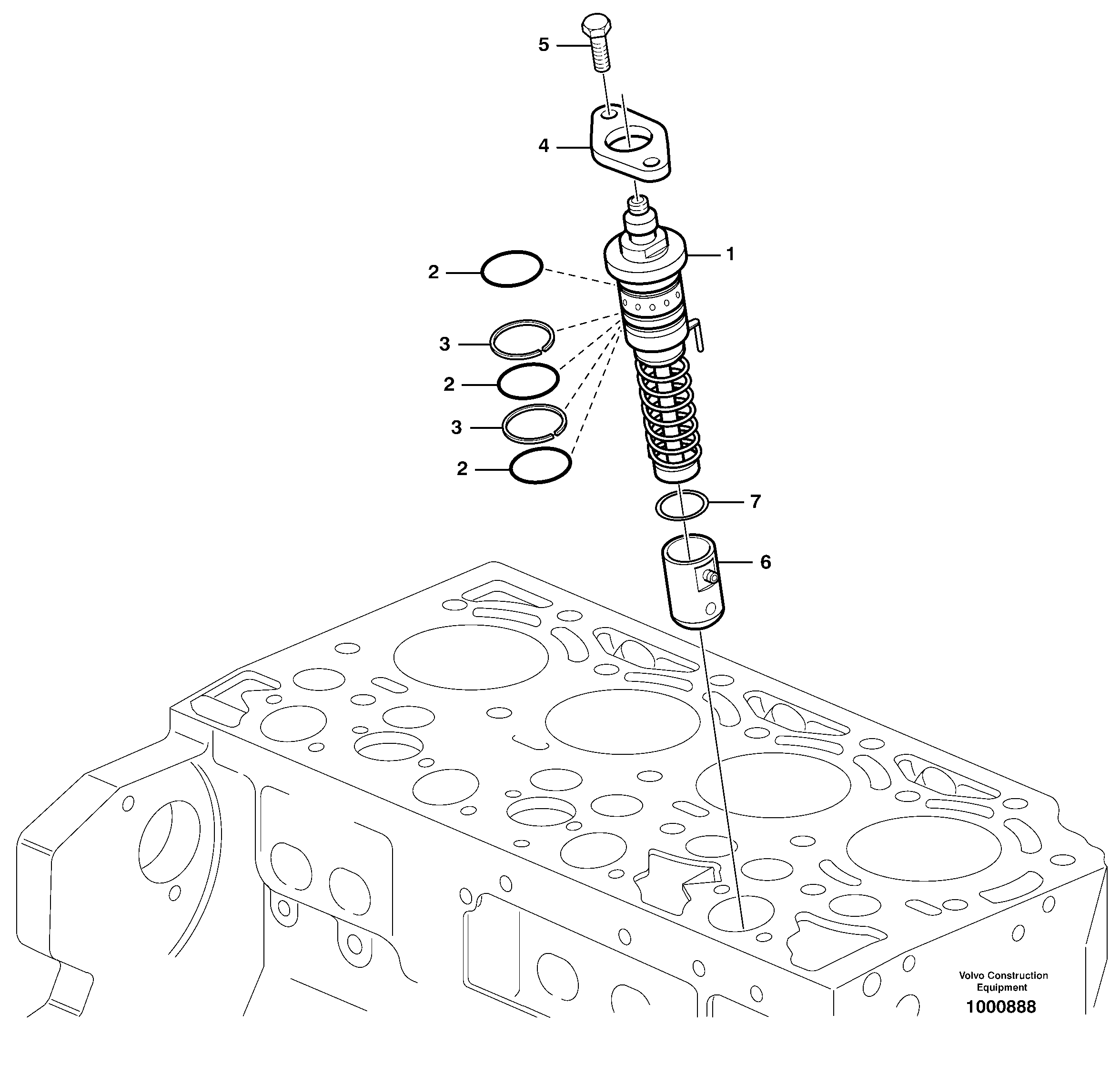 R Window Wiper RM/VOE21035480 VOLVO