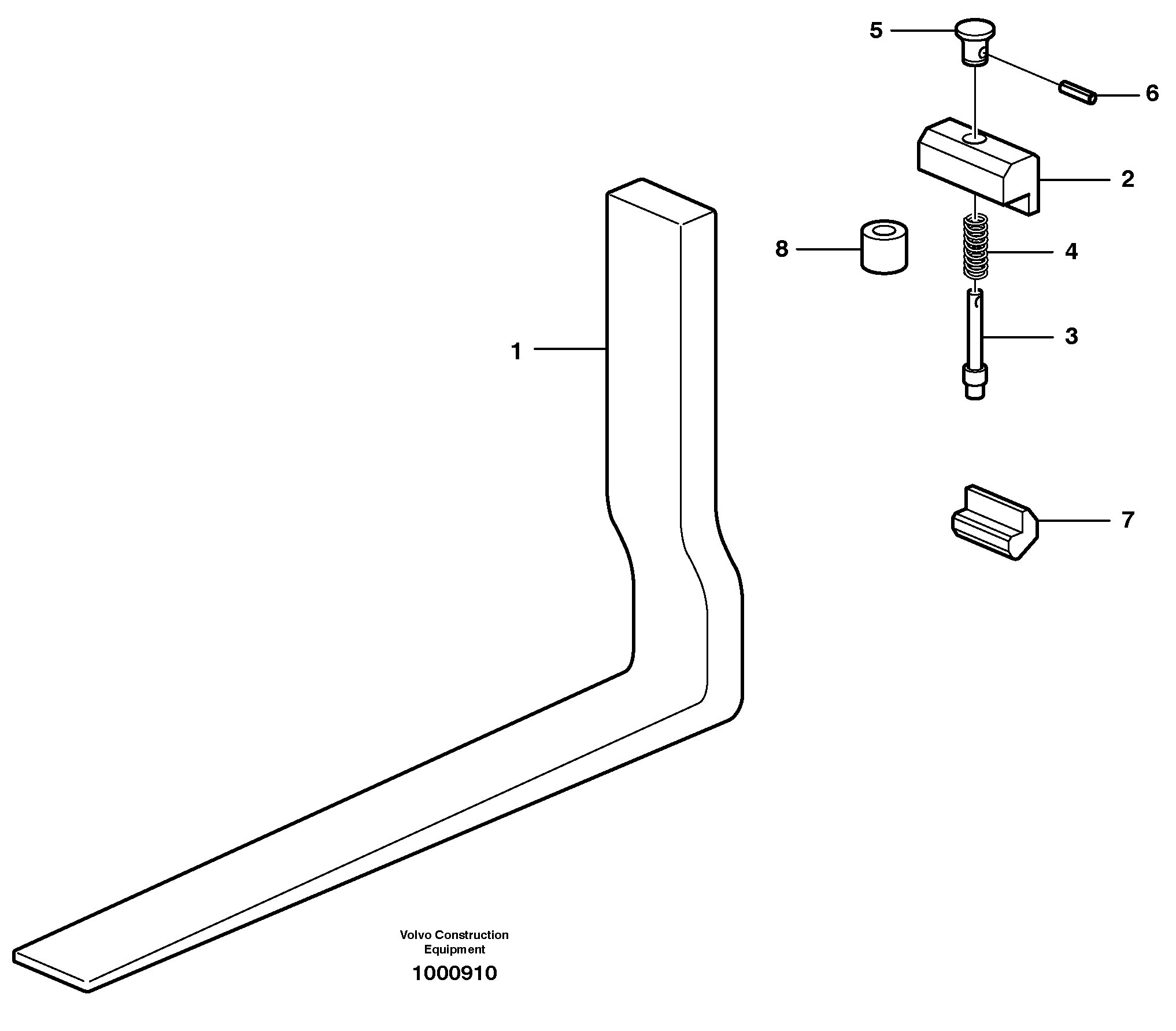 Arm 80345 VOLVO
