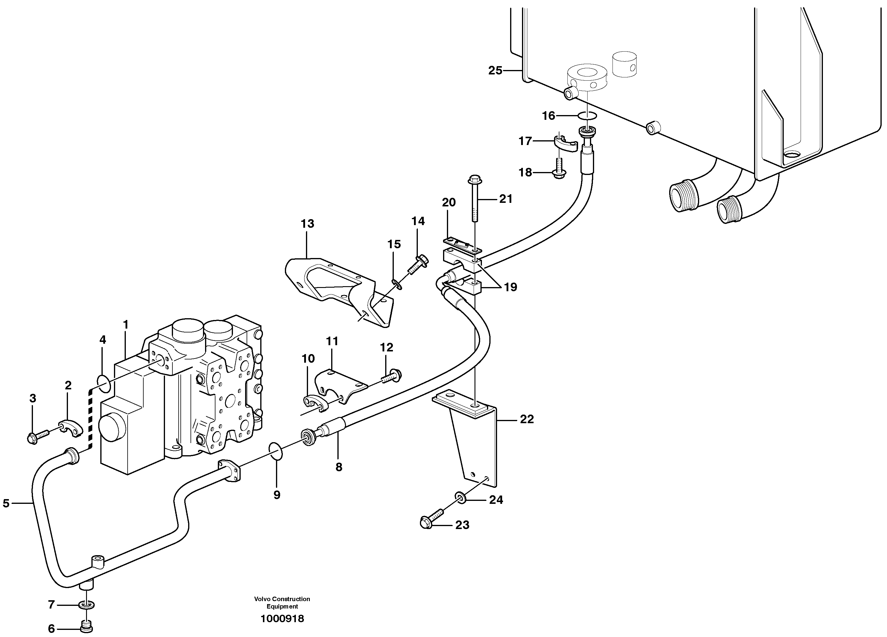 Timing gear casing VOE11147962 VOLVO