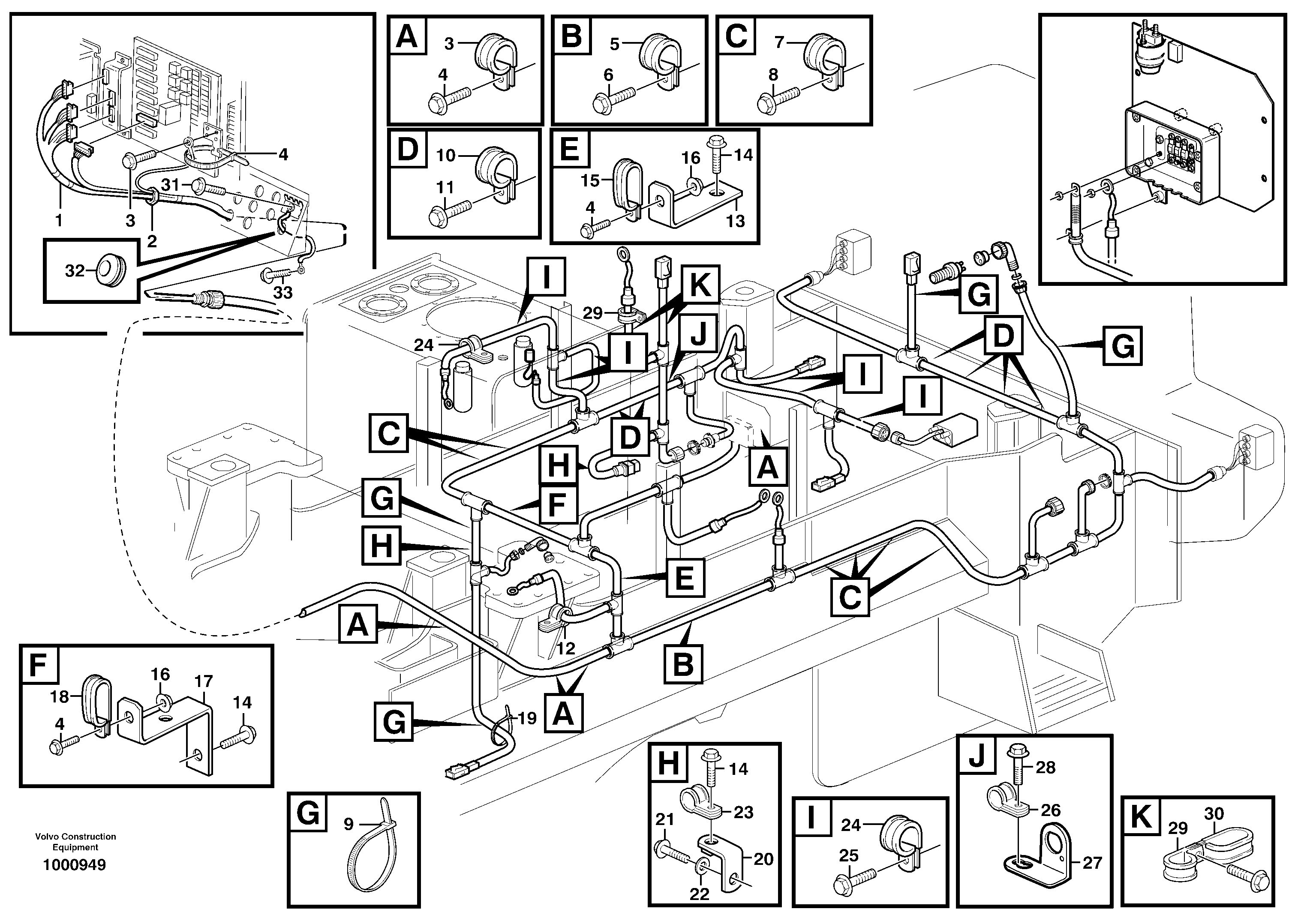 Bracket 11109684 VOLVO