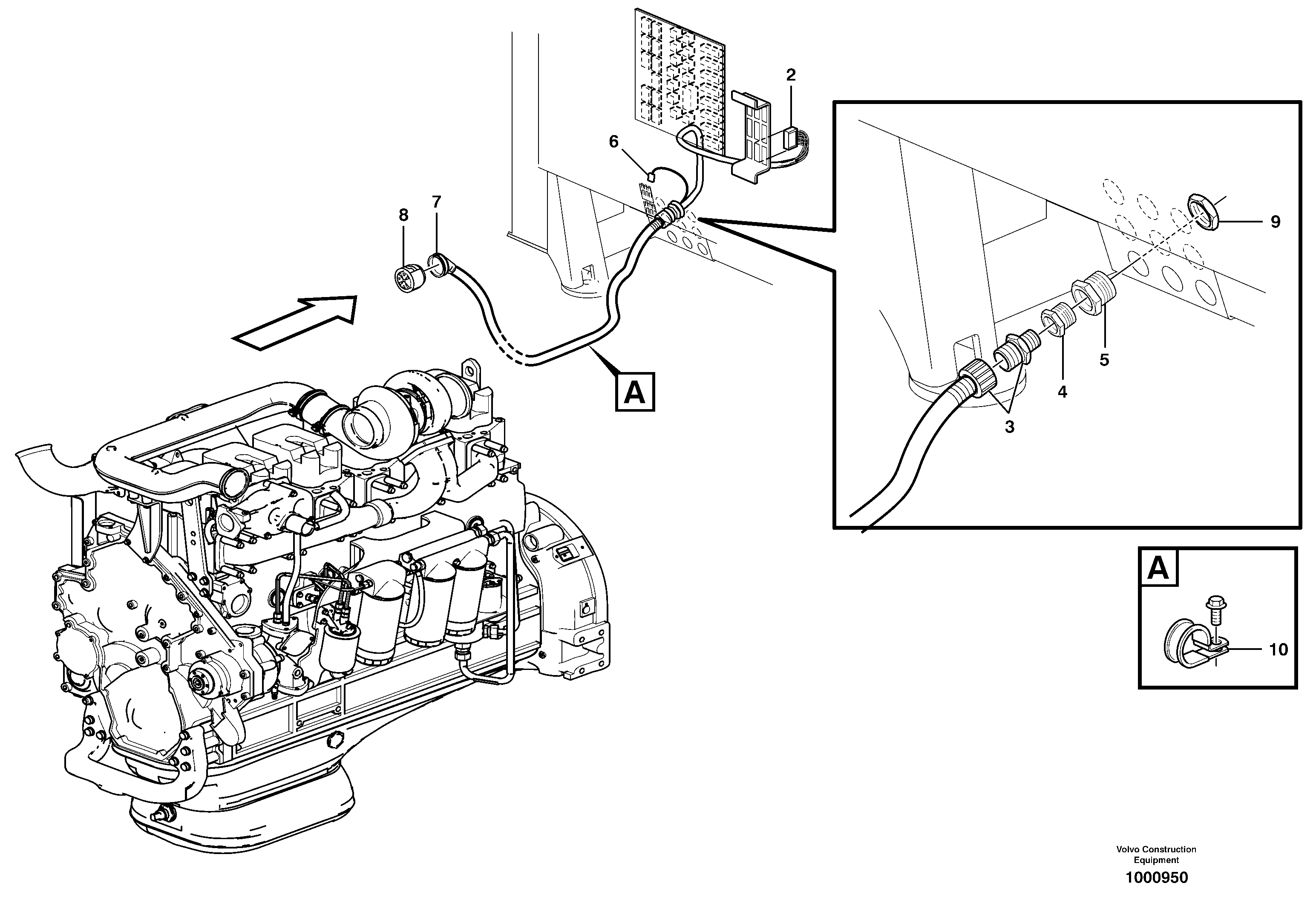 Gear, crank shaft VOE4803766 VOLVO