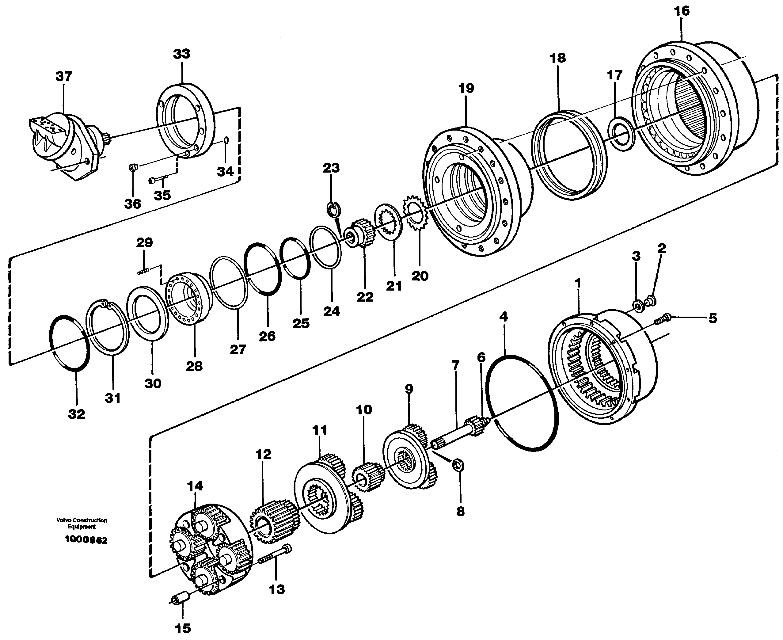 For upper engine part RM/VOE14608962 VOLVO