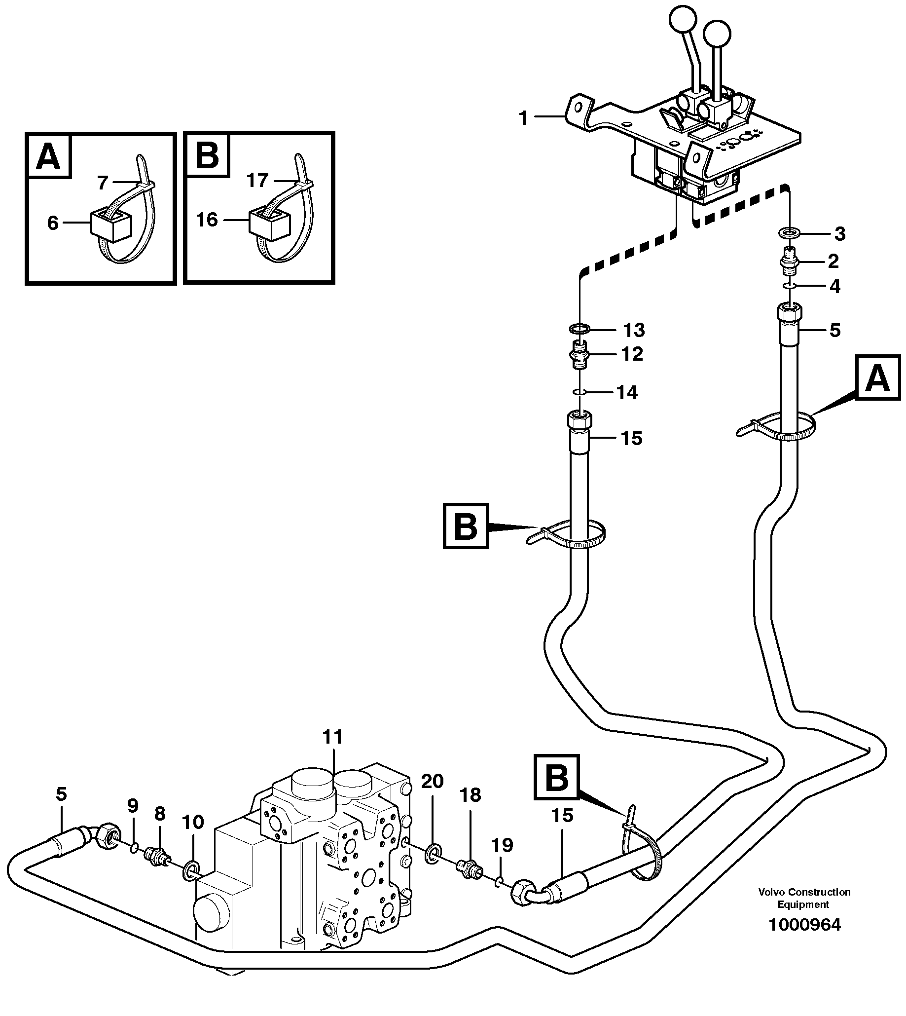Timing gear casing VOE936713 VOLVO