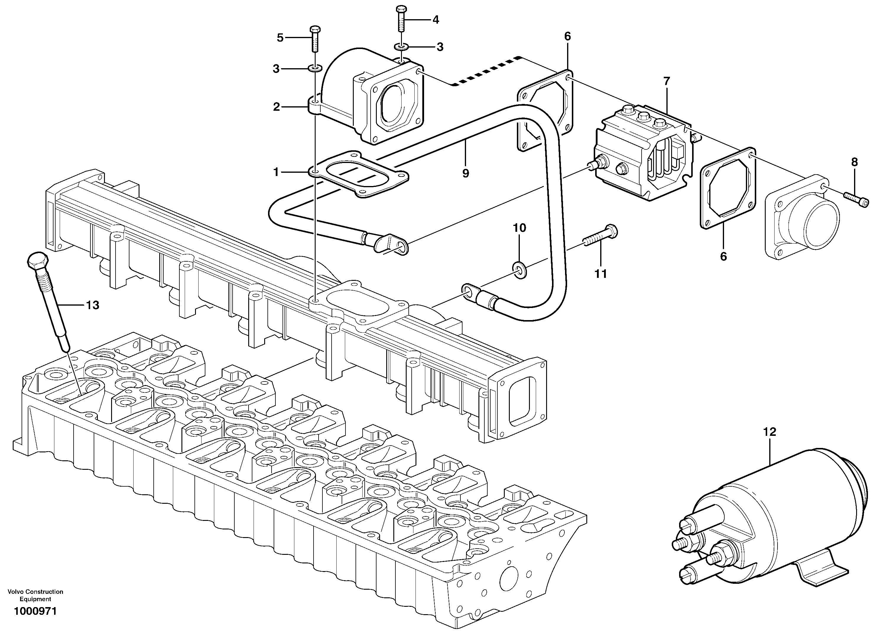 Relay VOE20715645 VOLVO